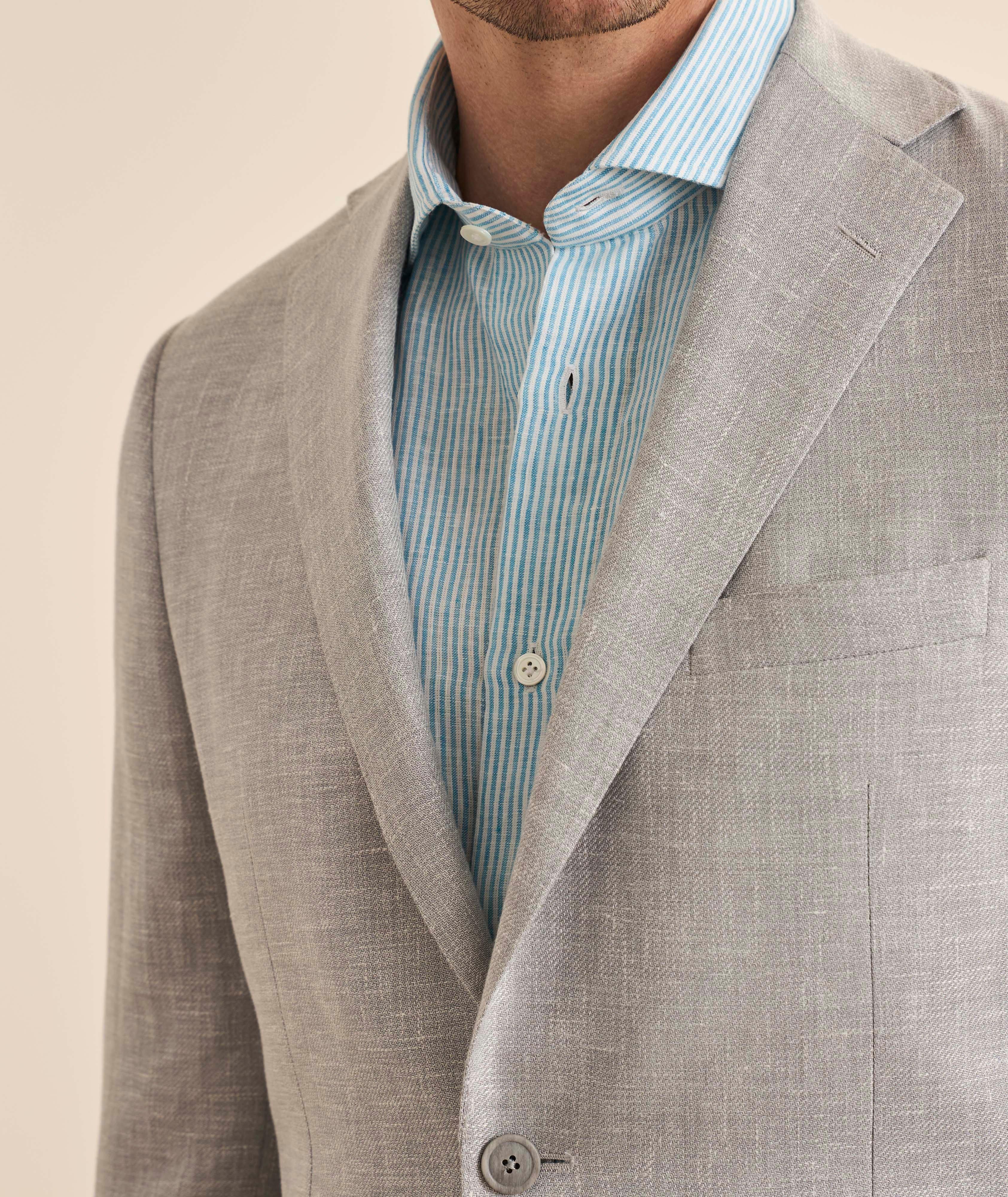 Veston sport lin-laine-soie Cosmo image 3