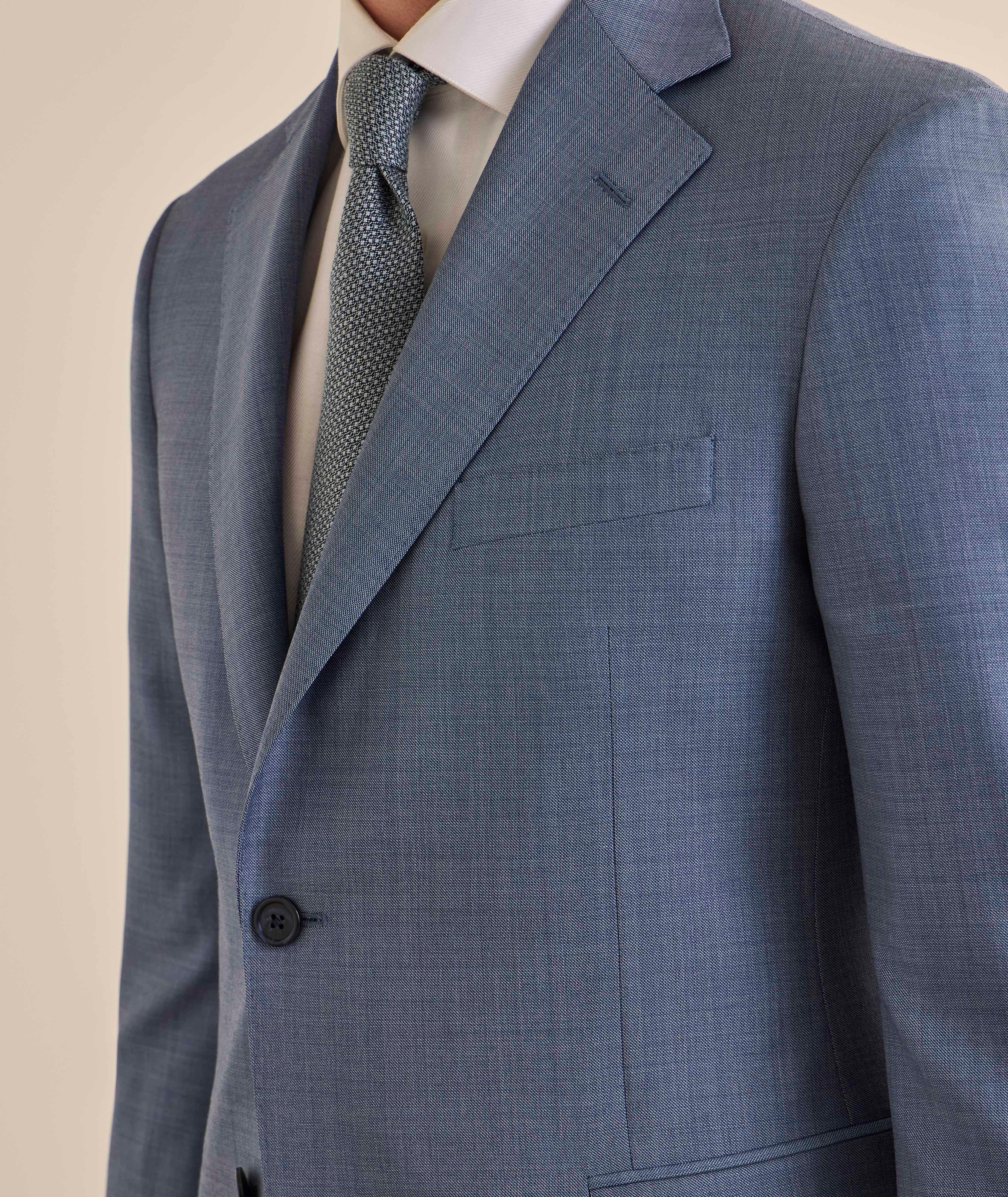 Madison Sharkskin Super 110s Wool Suit  image 3