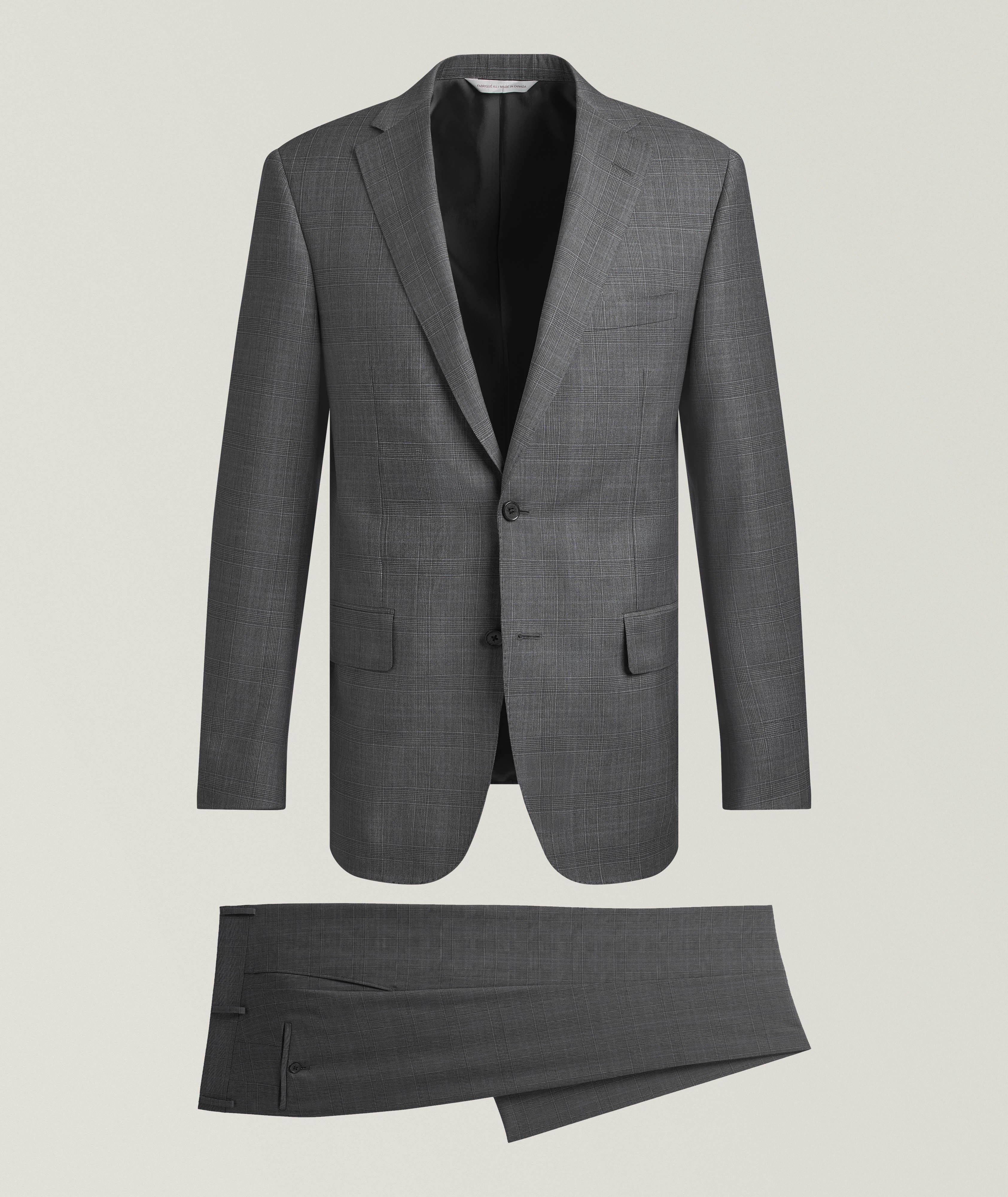 Samuelsohn Cosmo Plaid Wool Suit