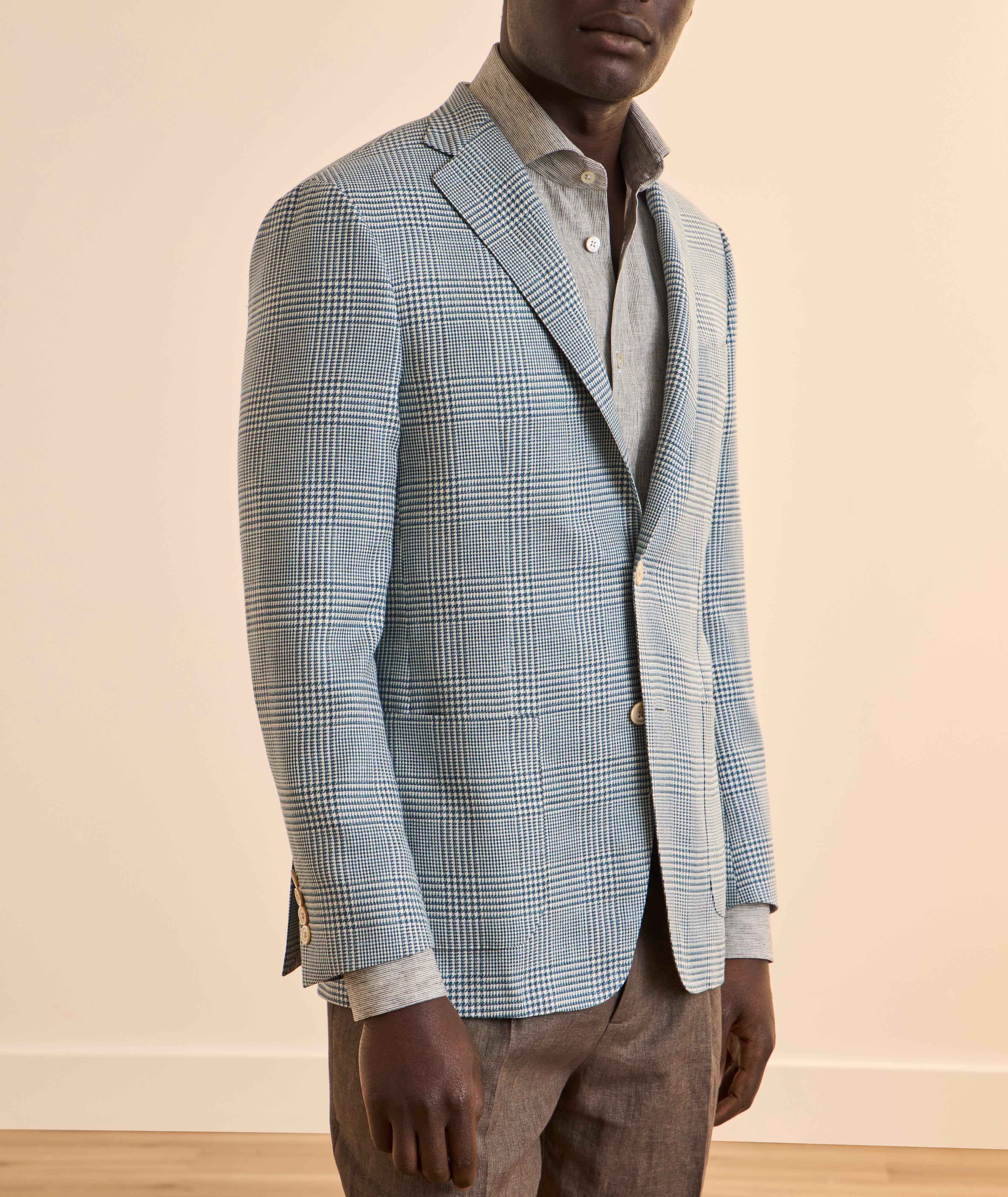 Cosmo Plaid Wool-Blend Sport Jacket image 1