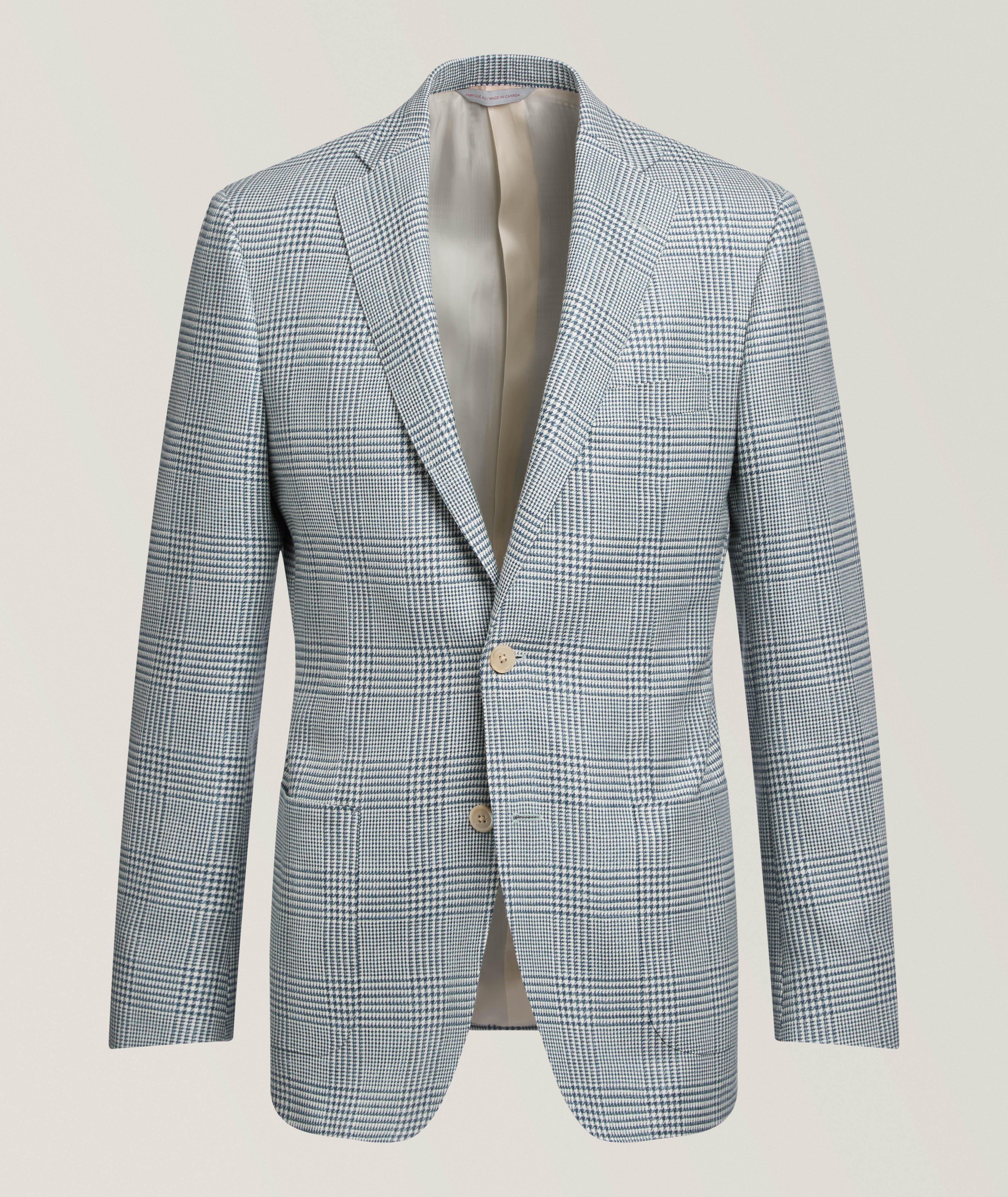 Cosmo Plaid Wool-Blend Sport Jacket image 0
