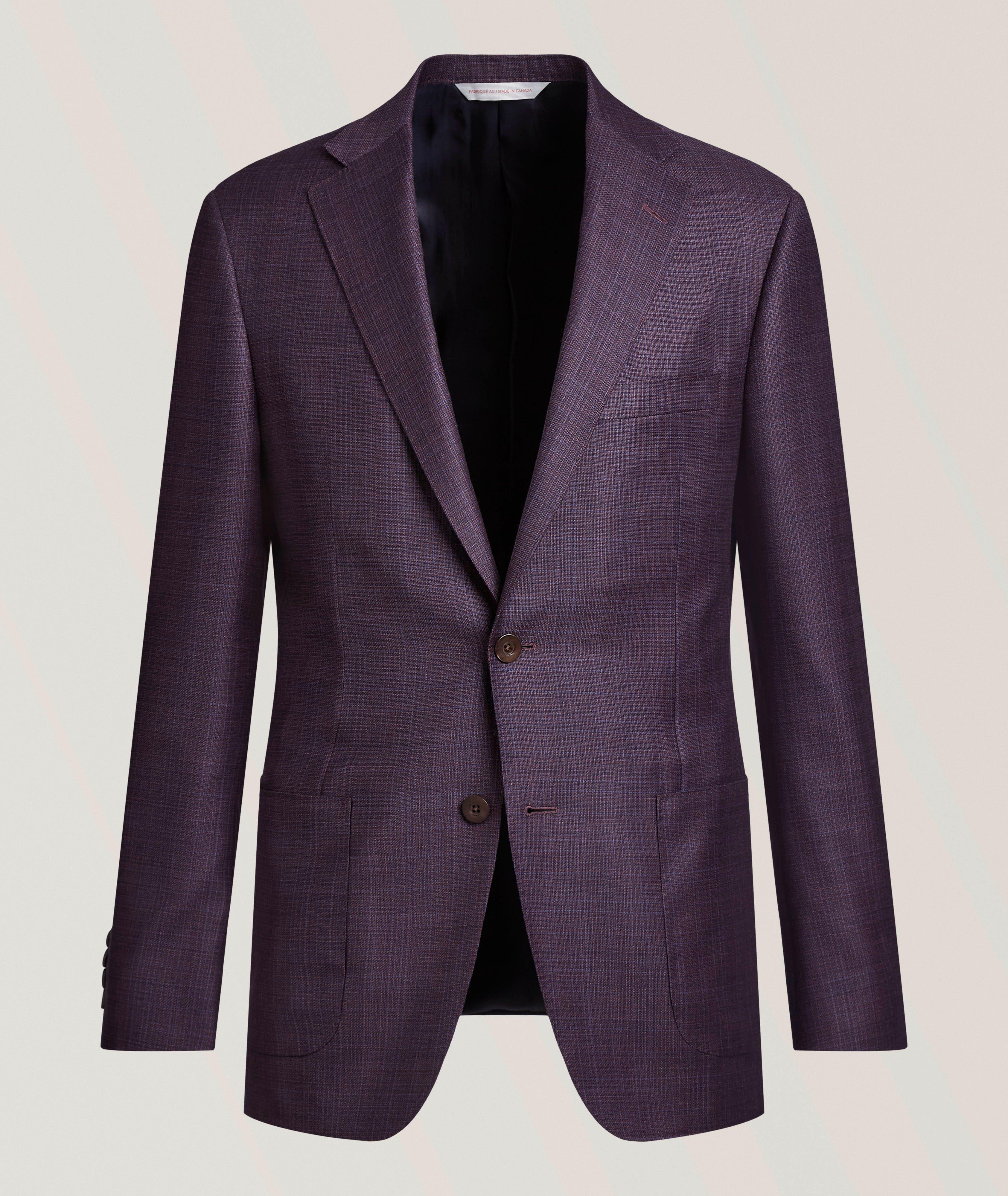 Samuelsohn Cosmo Checked Super 130s Wool Suit