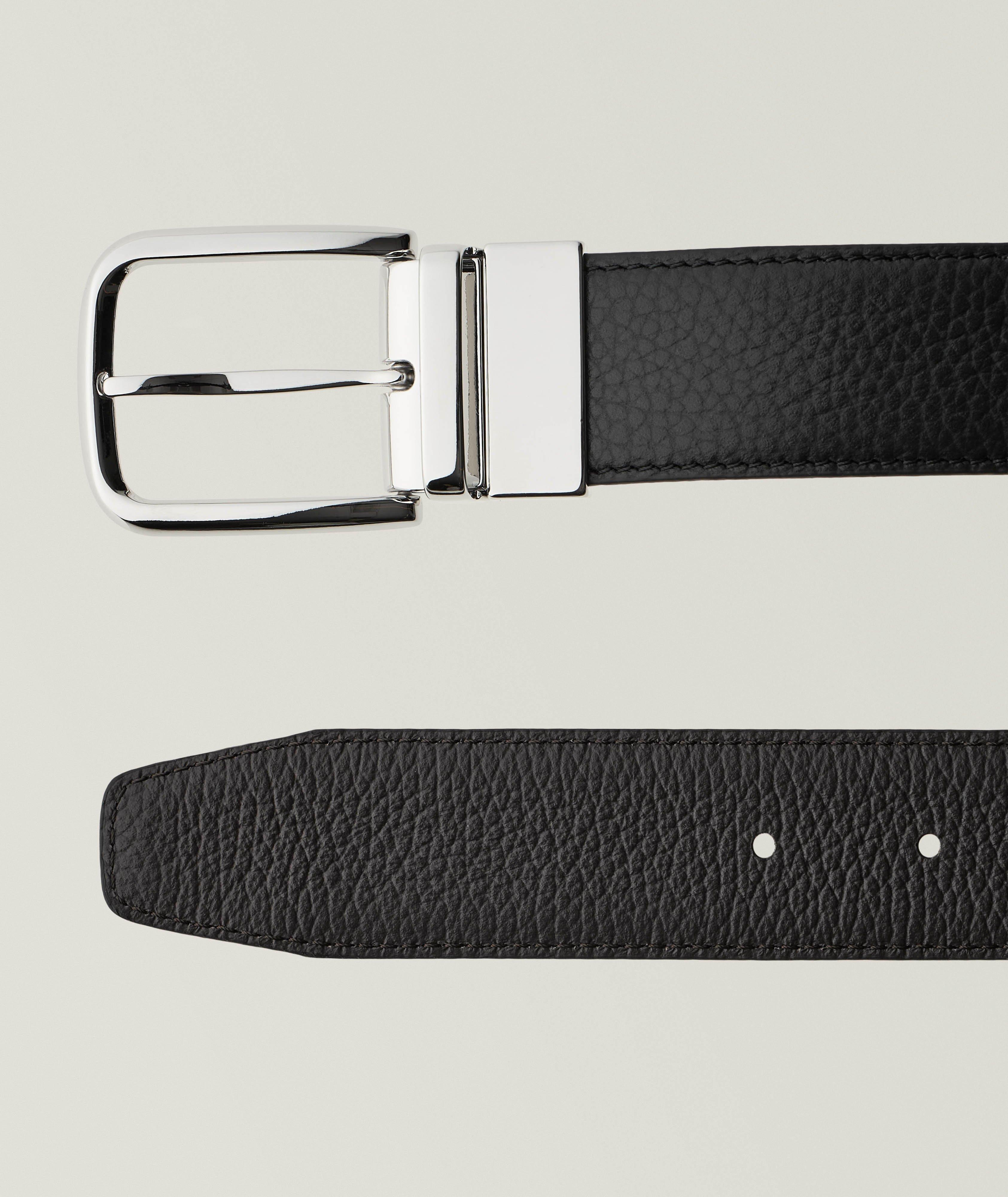 Reversible Soft Grain Leather Belt image 1
