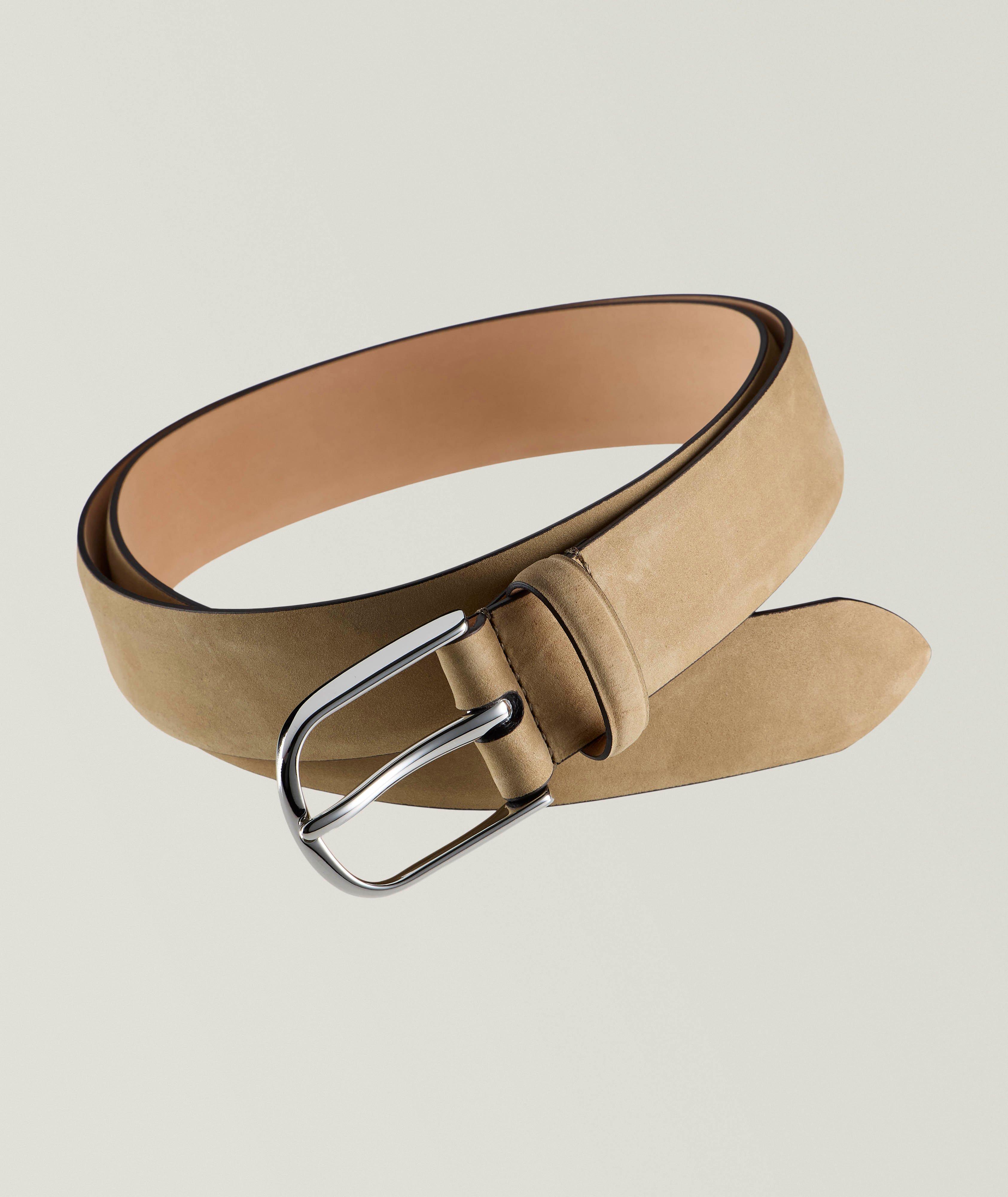 Montblanc Horseshoe Buckle Leather Belt | Belts | Harry Rosen