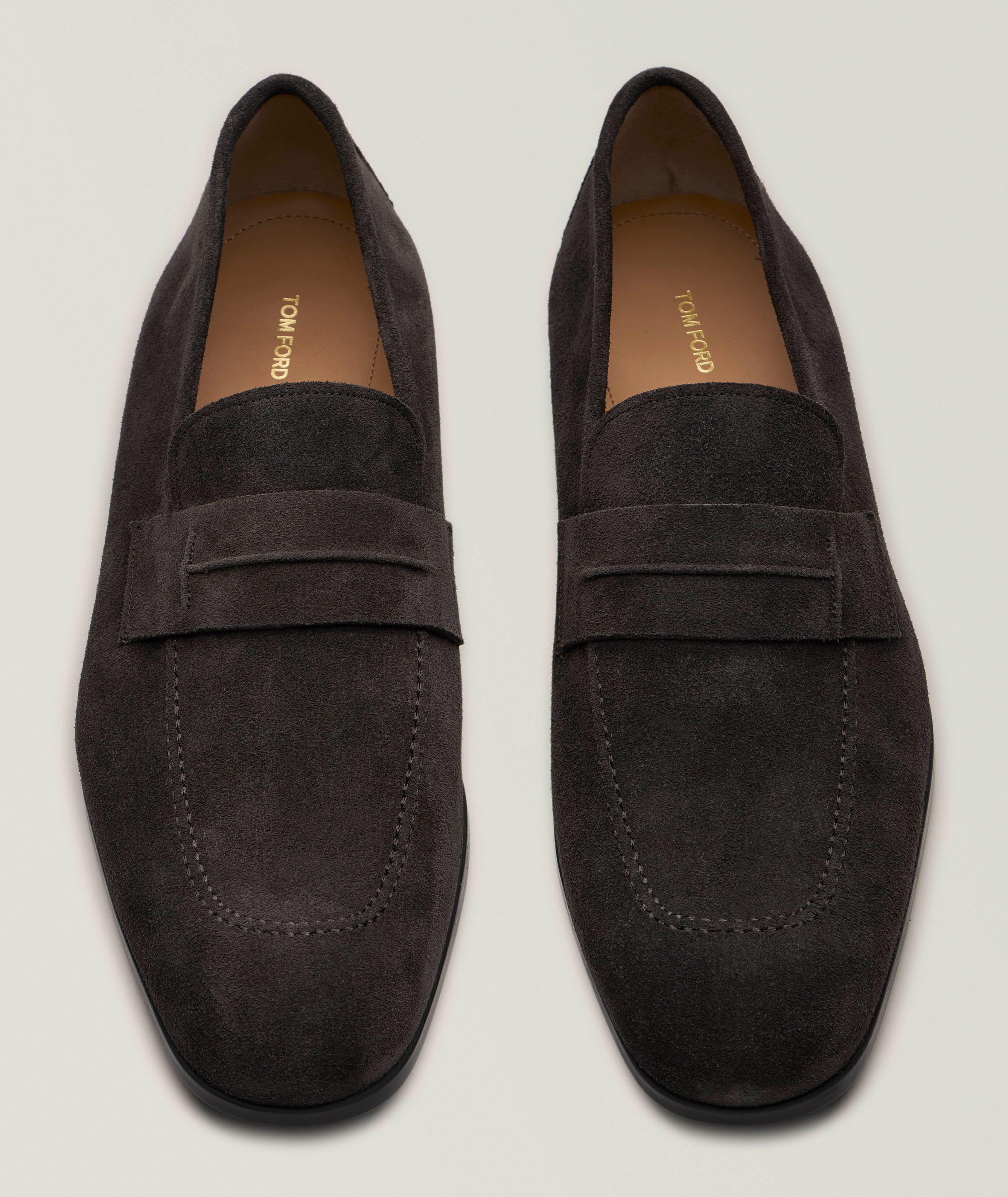 Flâneurs penny en daim Sean image 1