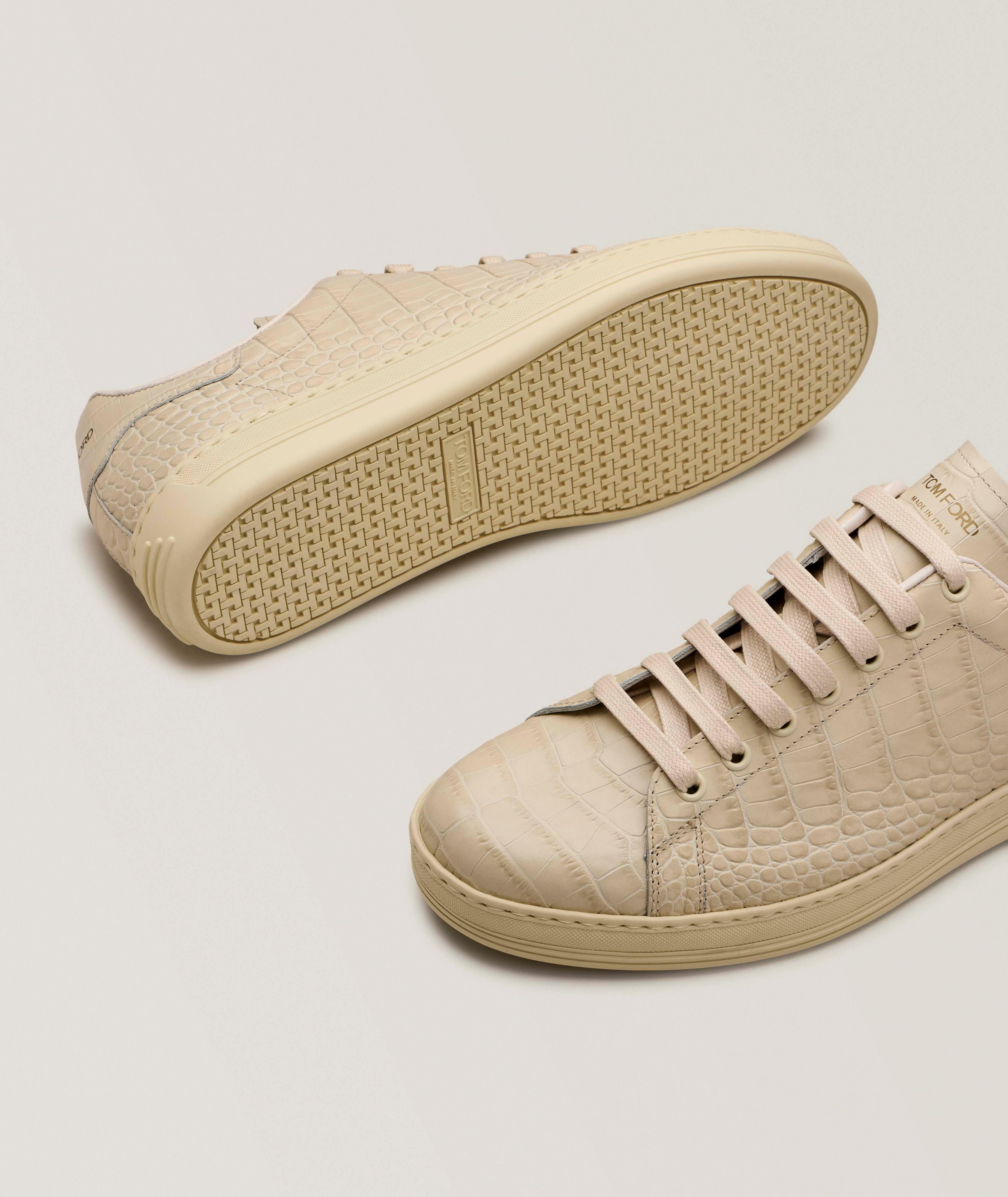 Chassure sport en cuir imprimé-alligator Warwick image 3