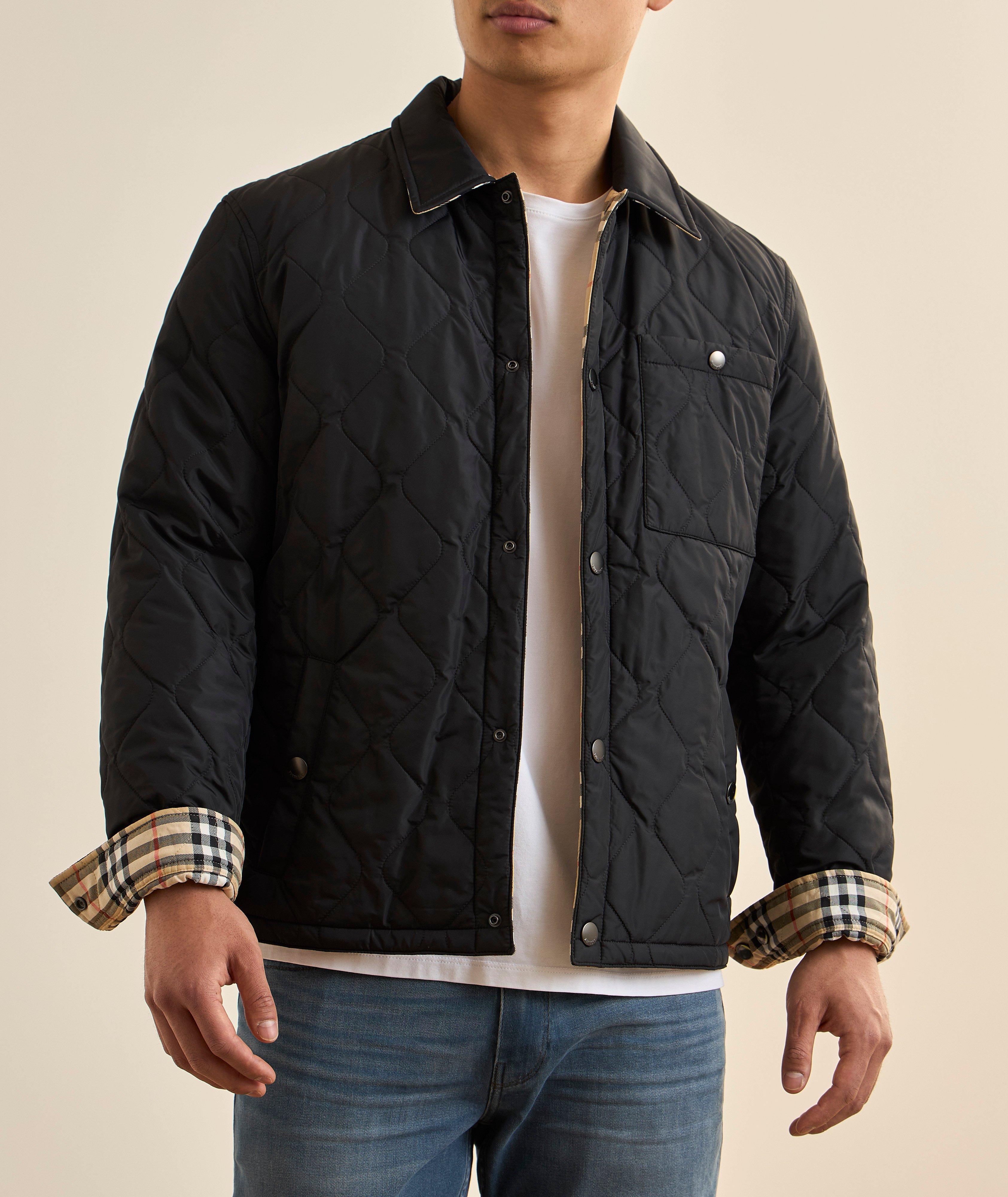 Reversible Quilted Overshirt image 2
