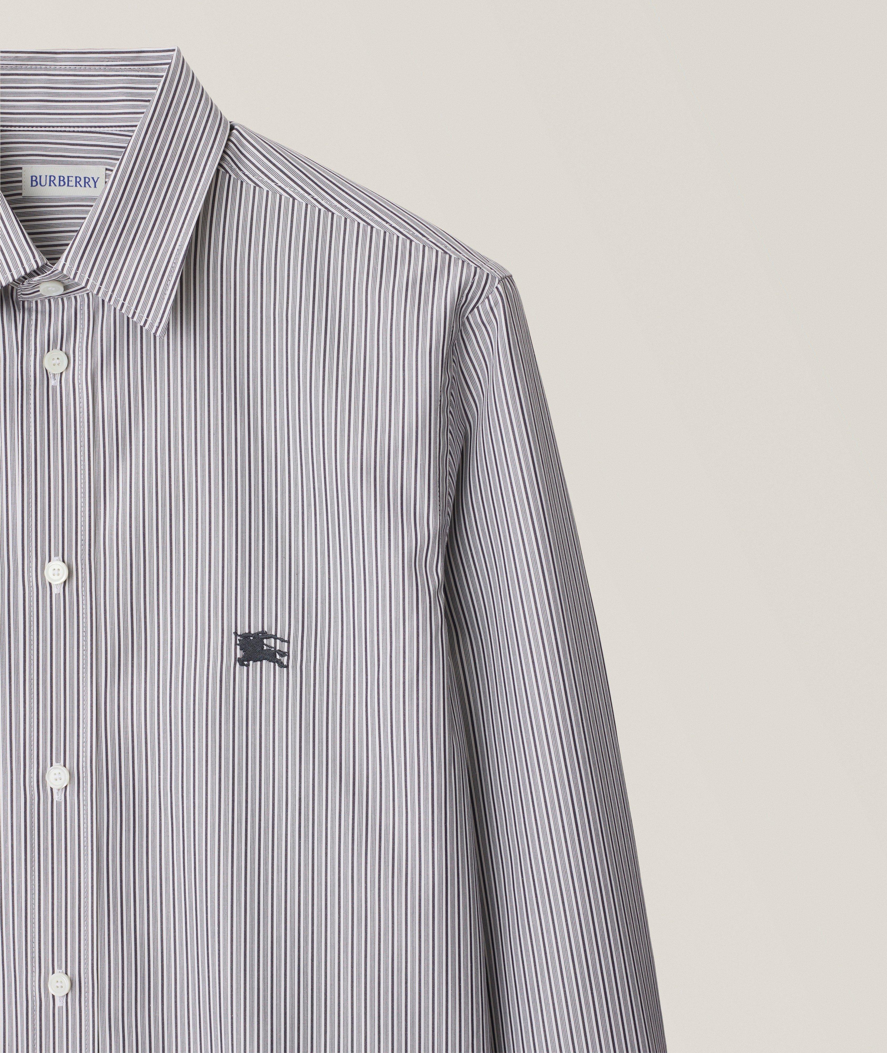 Chemise en coton à rayures image 1