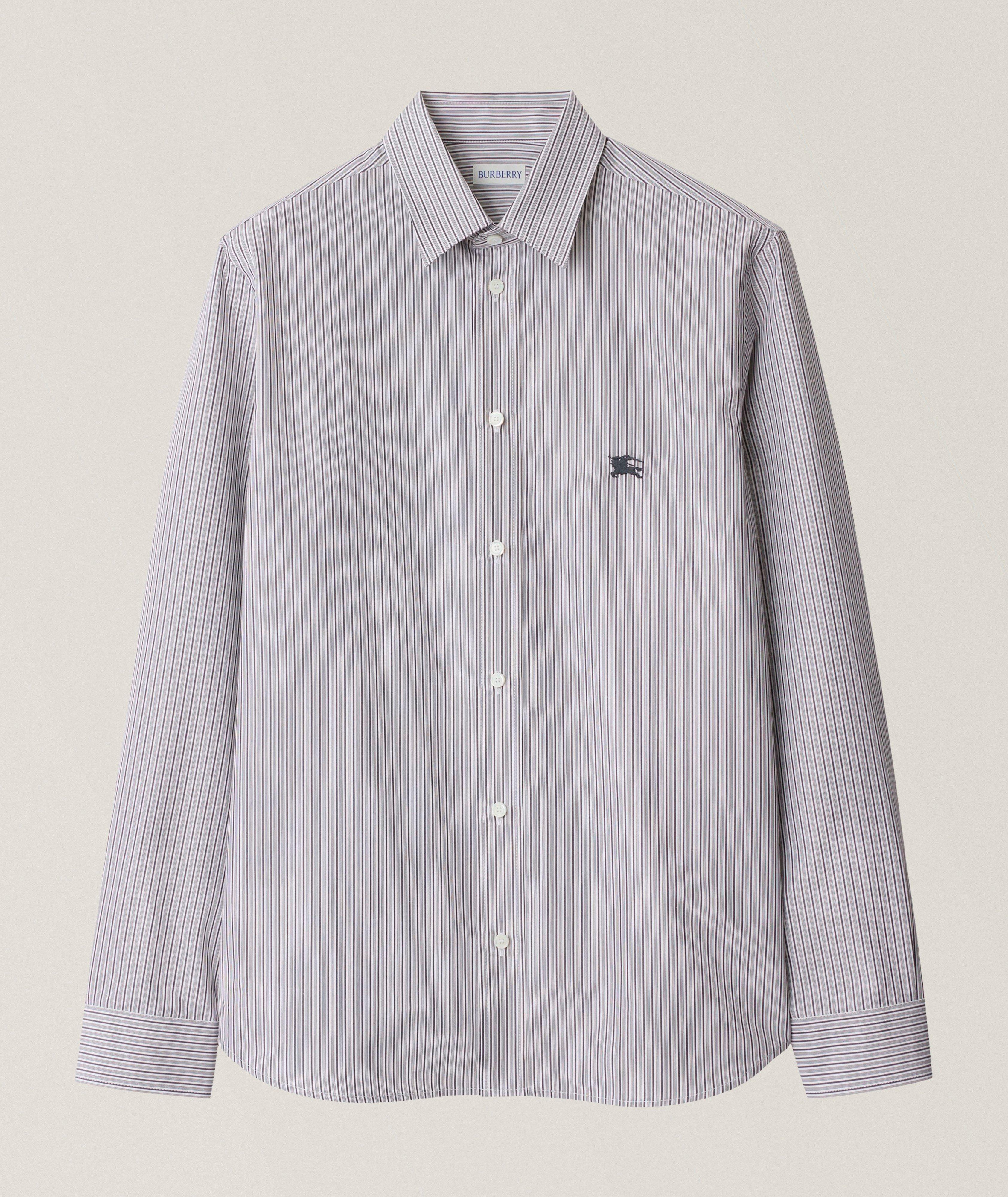 Chemise en coton à rayures image 0