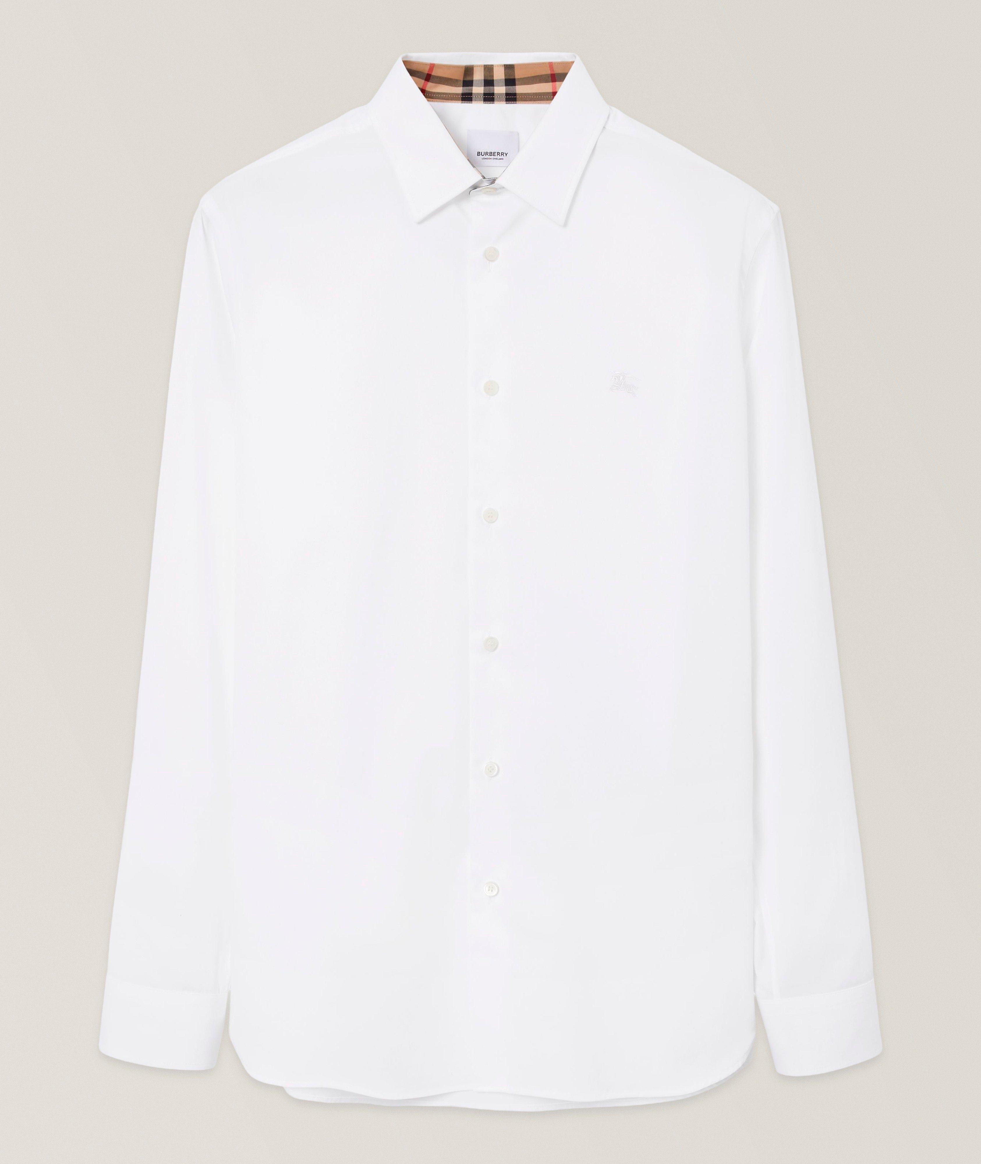 Chemise en coton extensible image 0