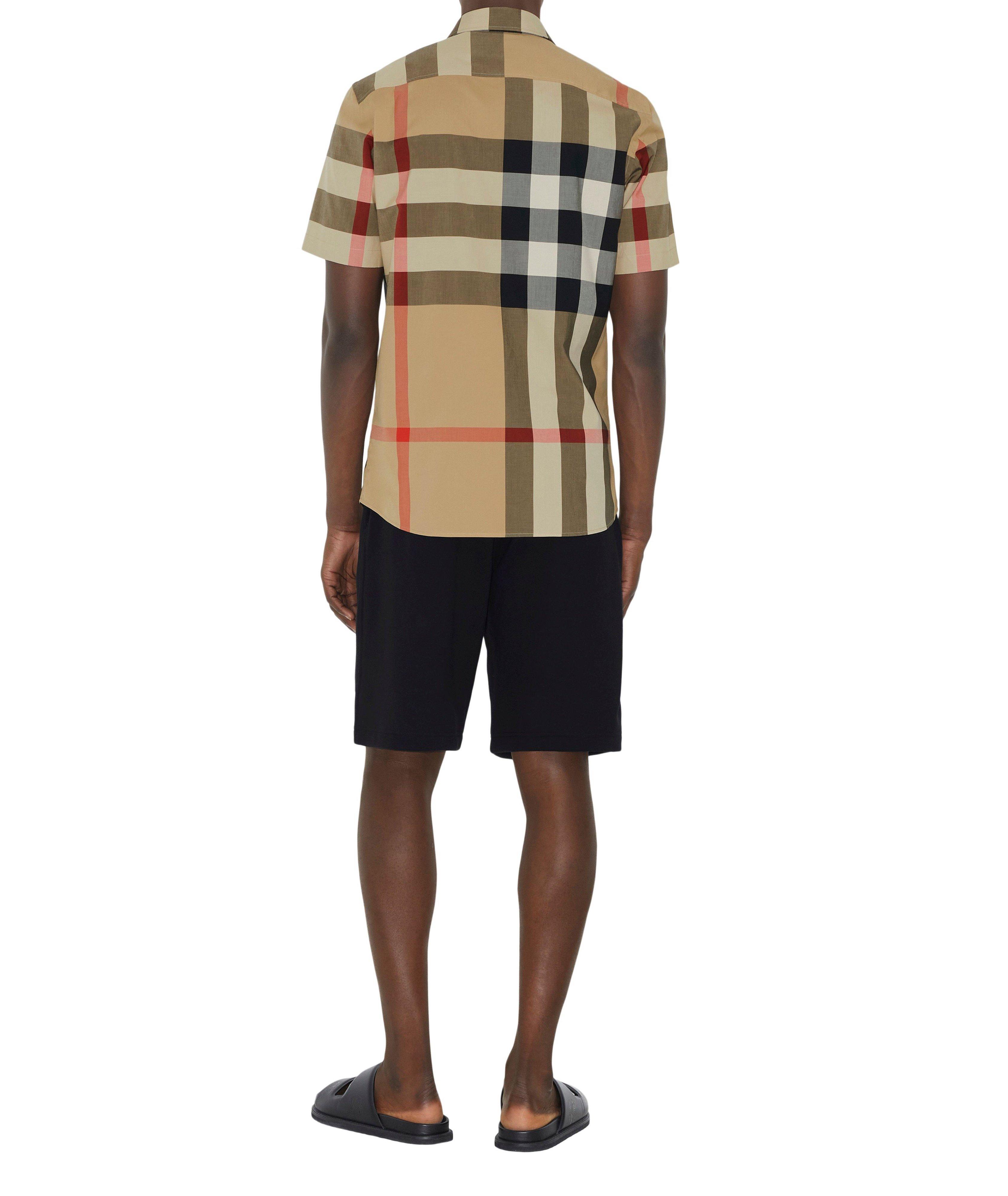 Chemise en coton à carreaux image 2