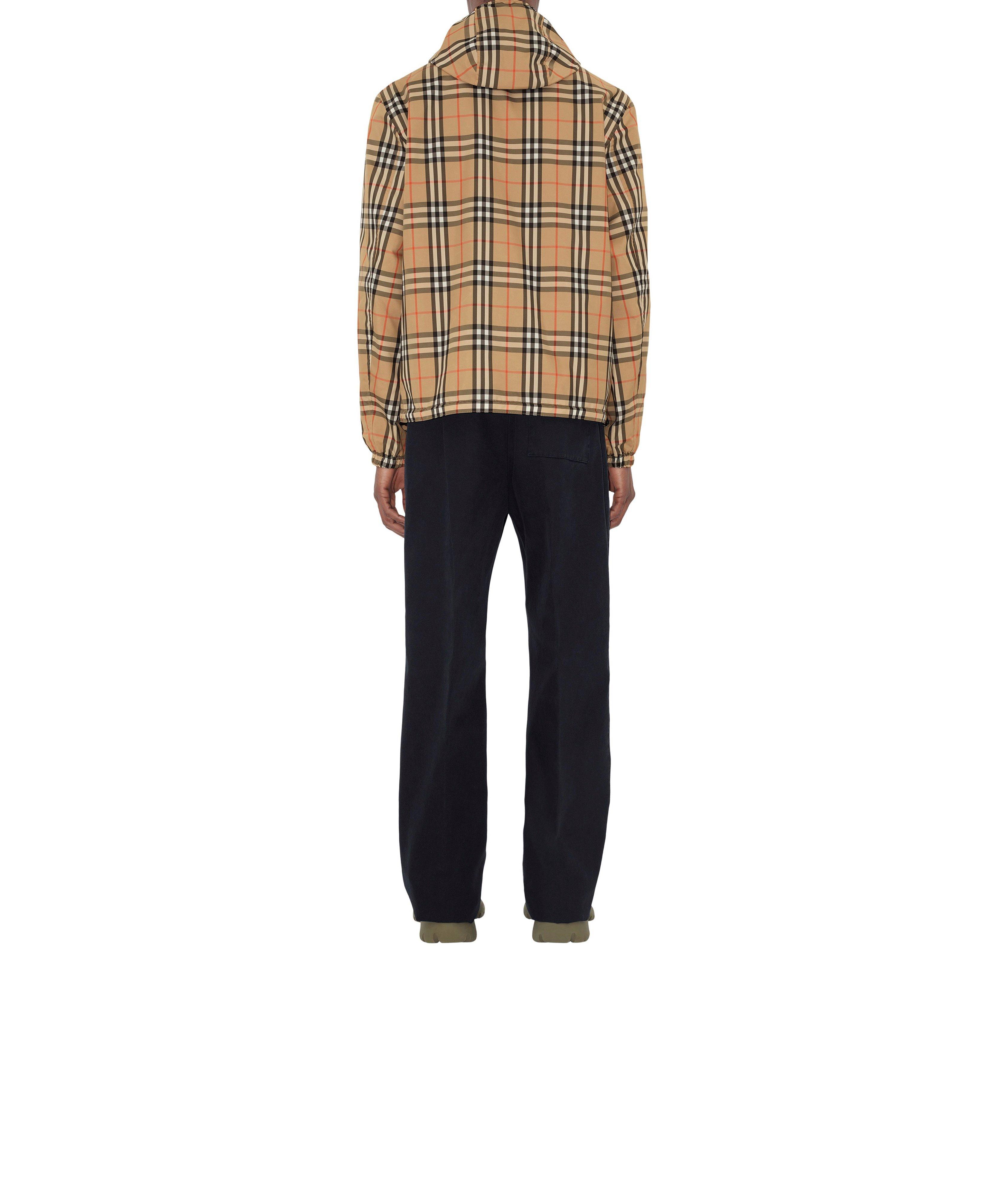 Veste à capuchon réversible check image 3