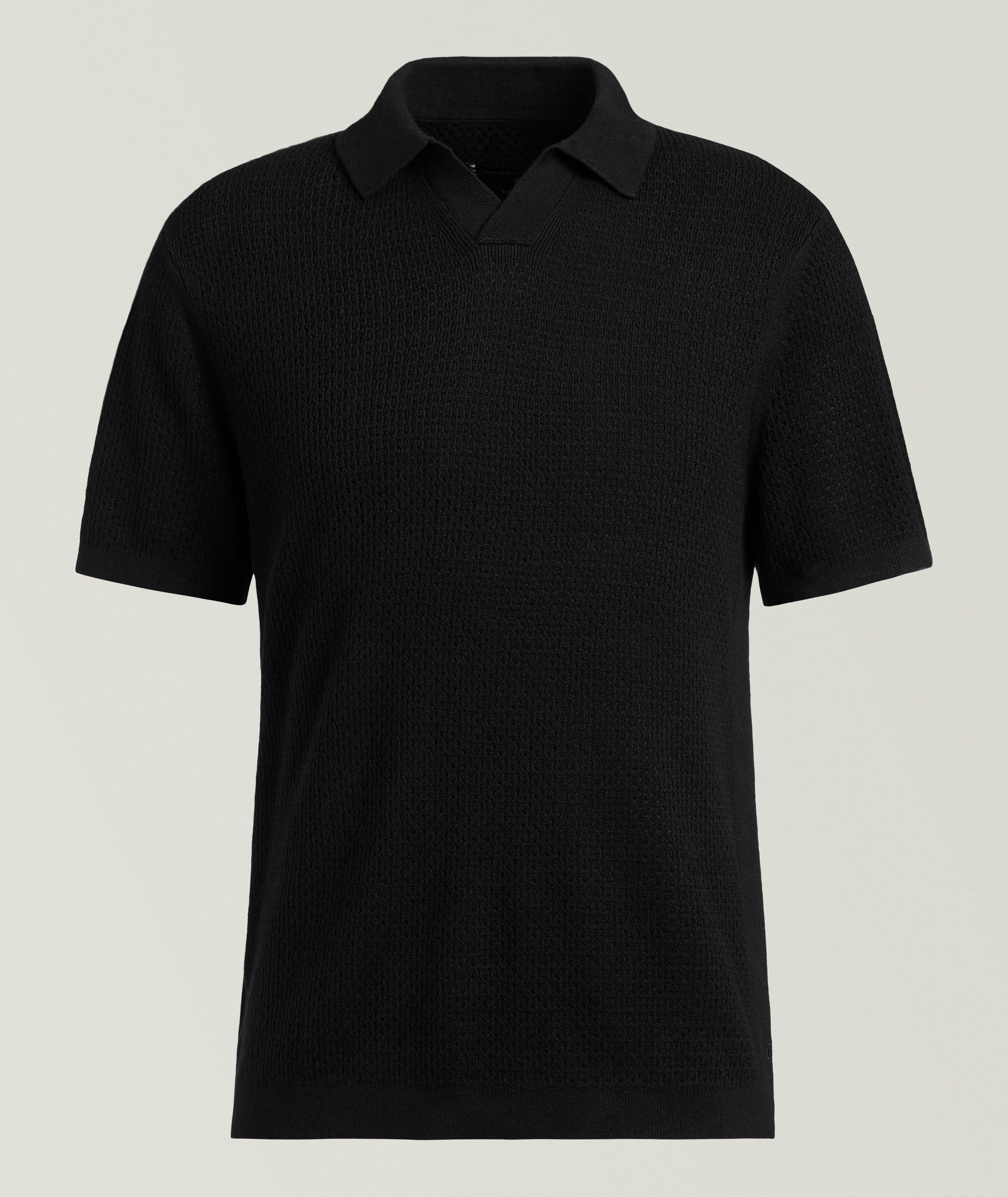 Reigning Champ Cotton-Linen Johnny Collar Polo