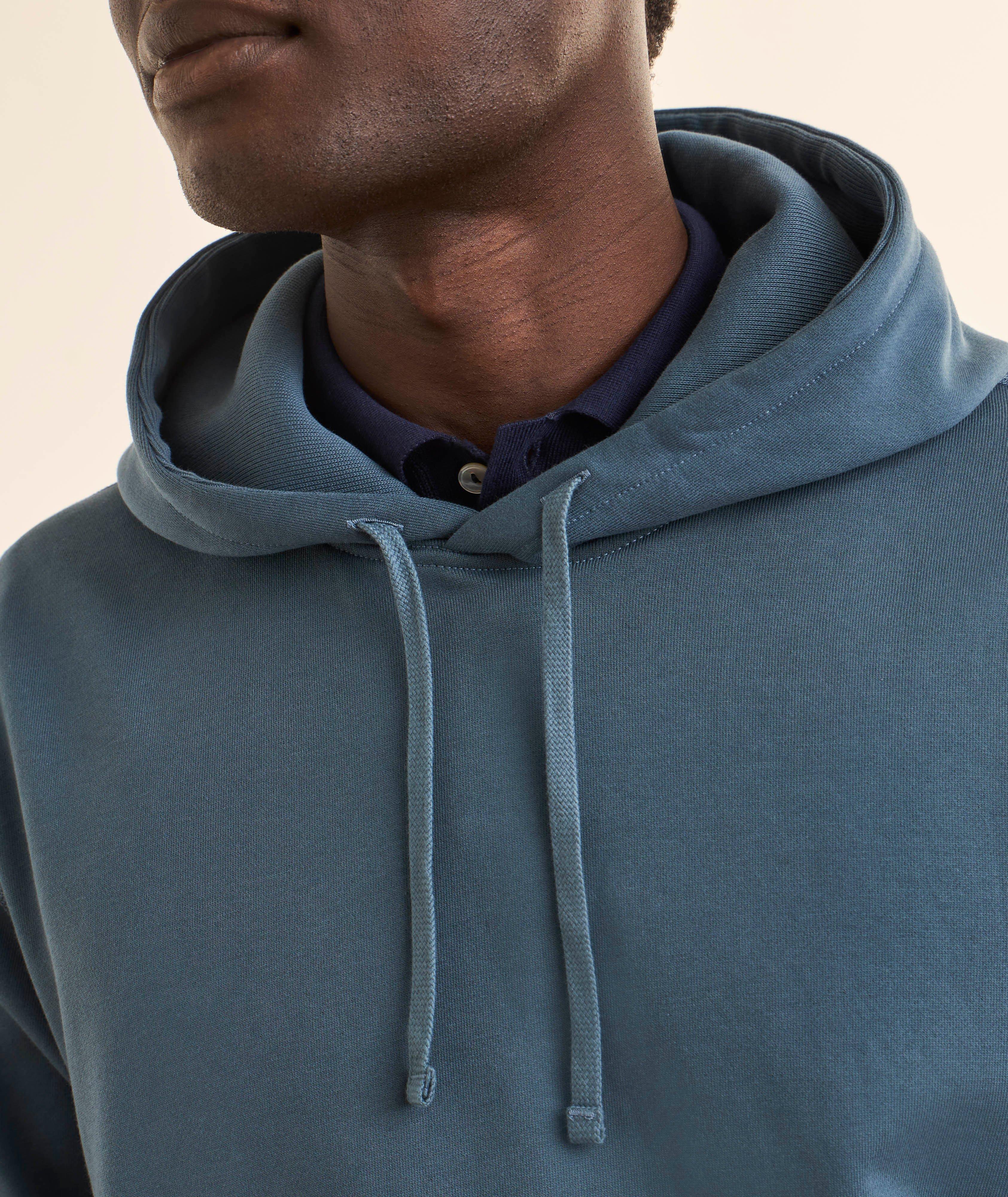 Midweight Terry Cotton Hooded Sweatshirt image 3