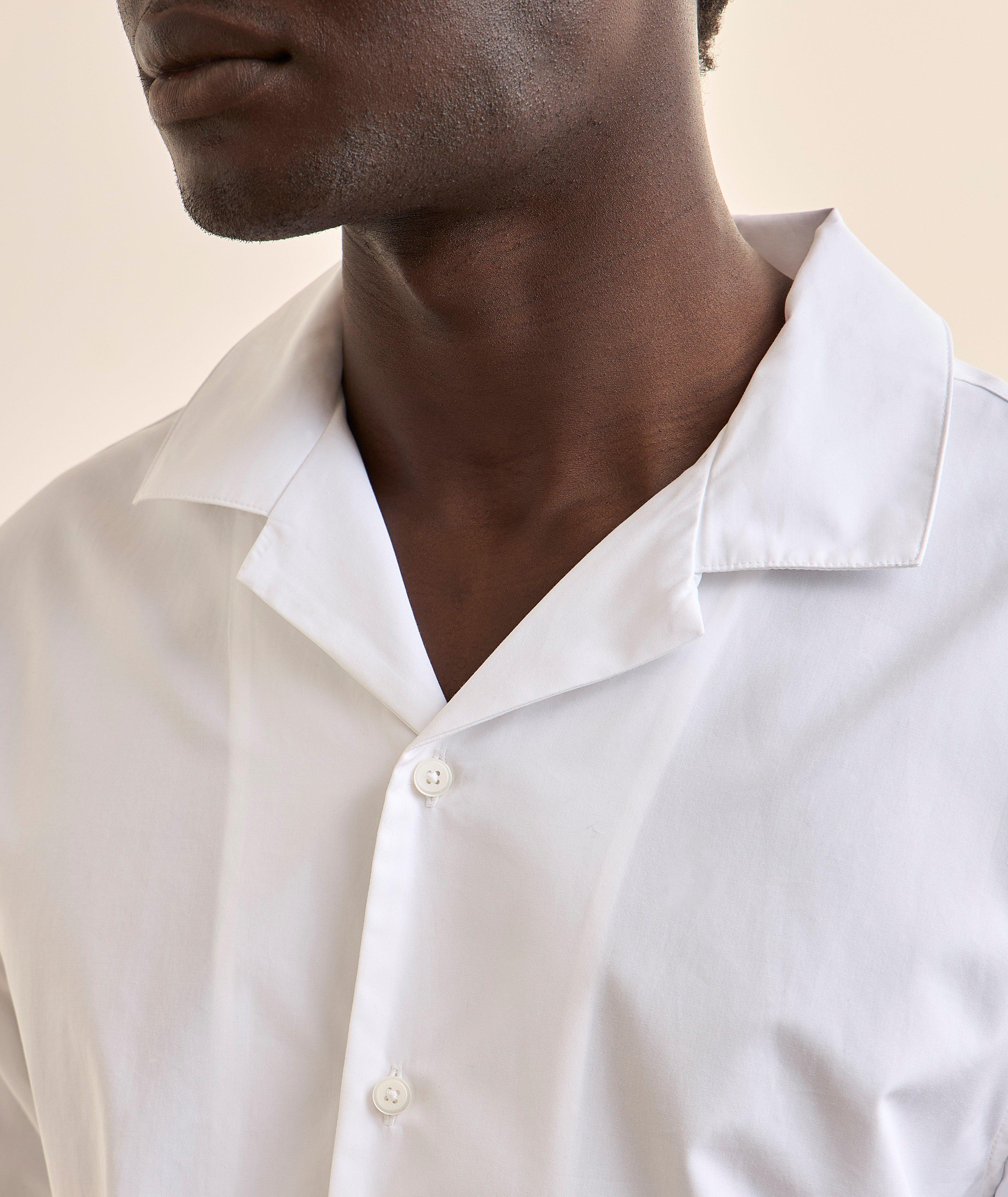 Cotton Poplin Camp Shirt image 3