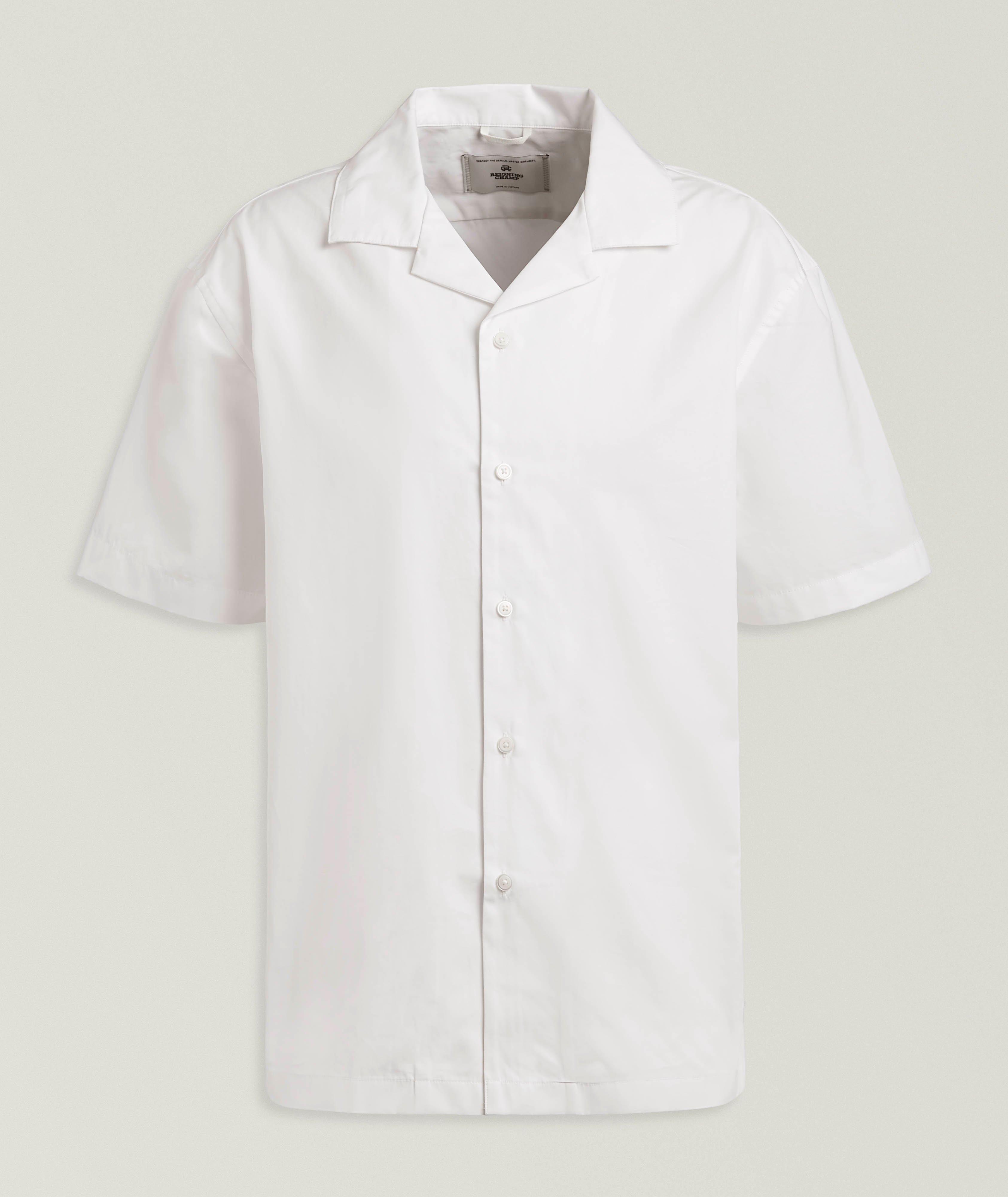 Reigning Champ Cotton Poplin Camp Shirt