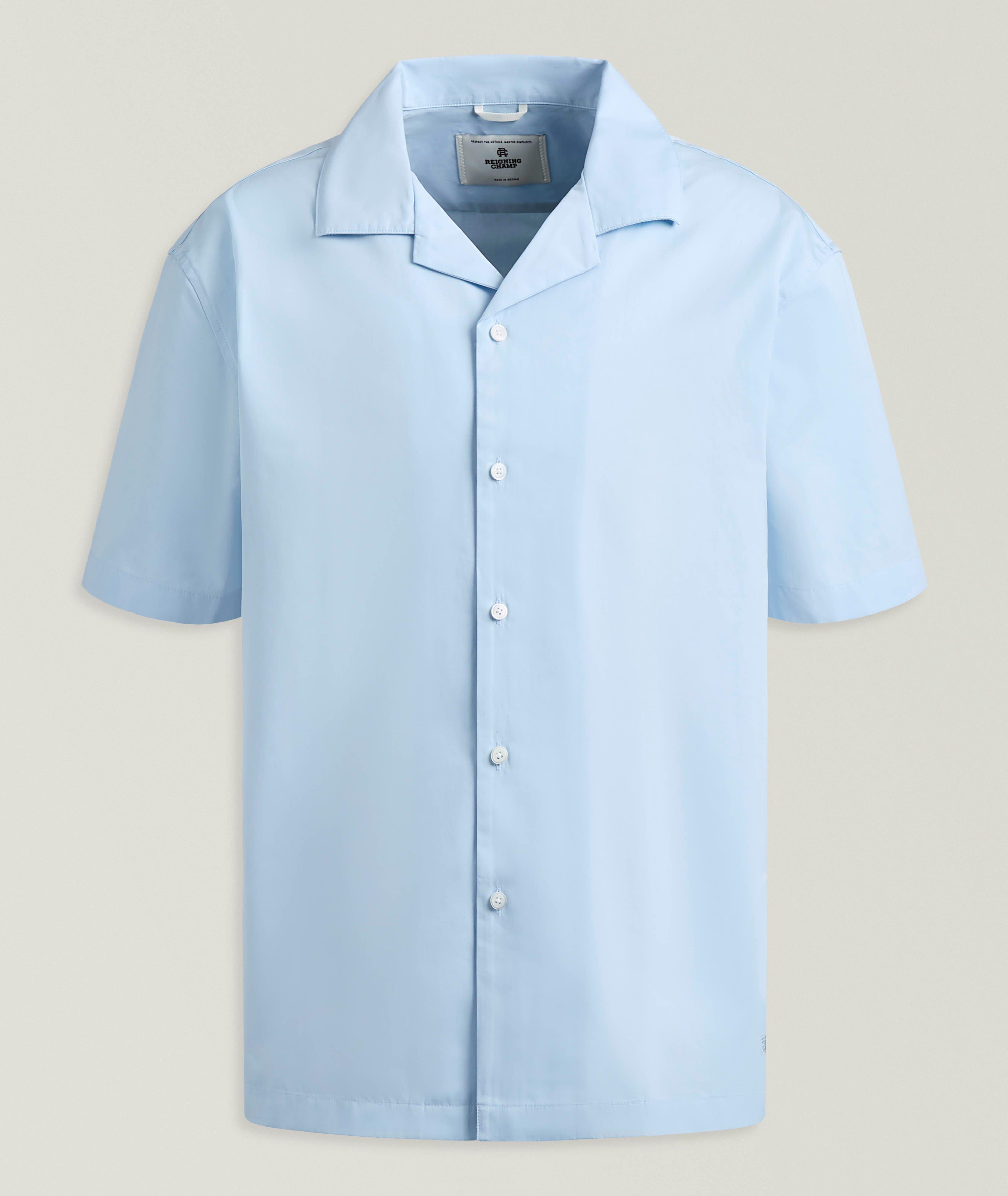 Reigning Champ Cotton Poplin Camp Shirt