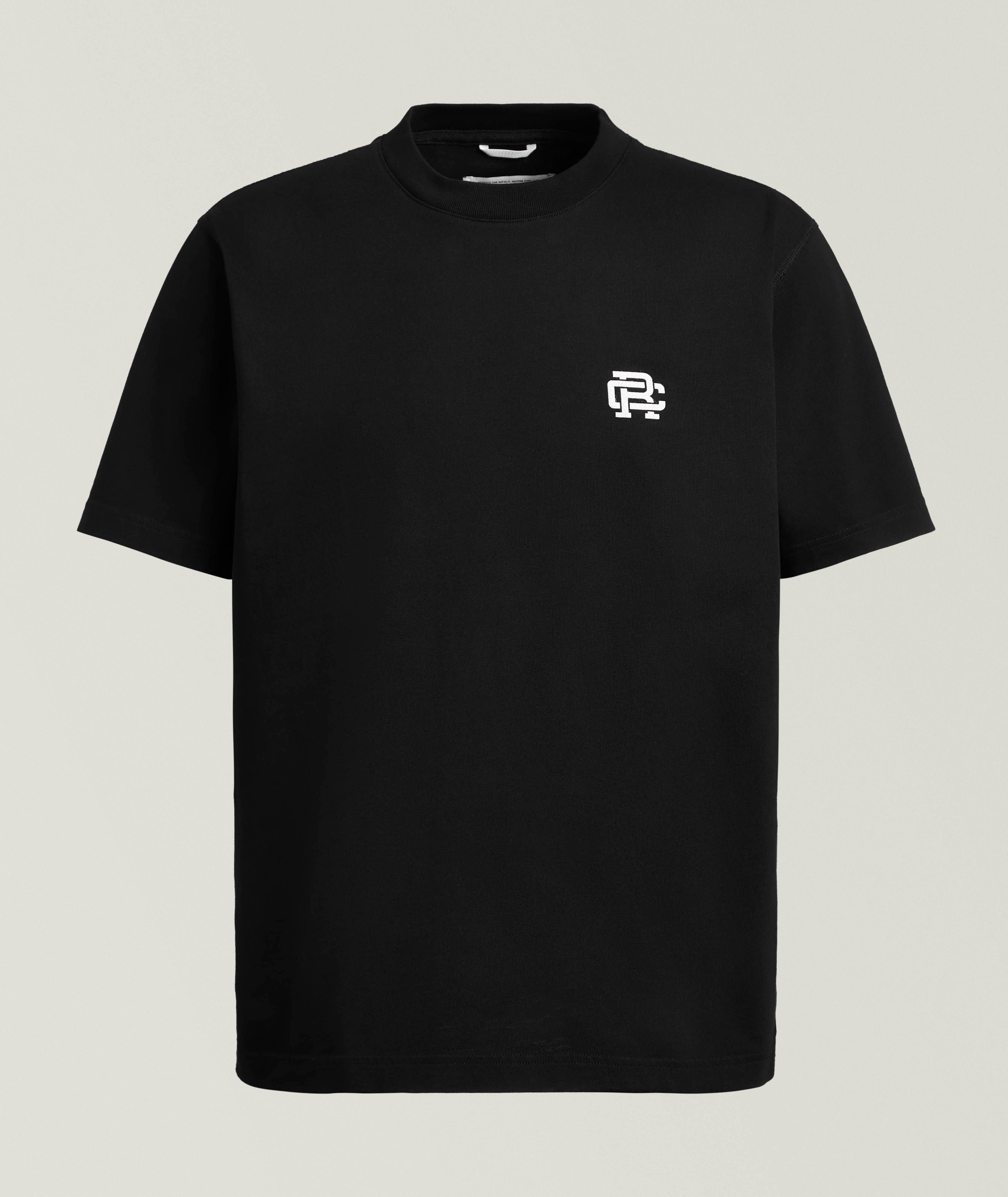 Reigning Champ T-shirt coton jersey monogramme feutre