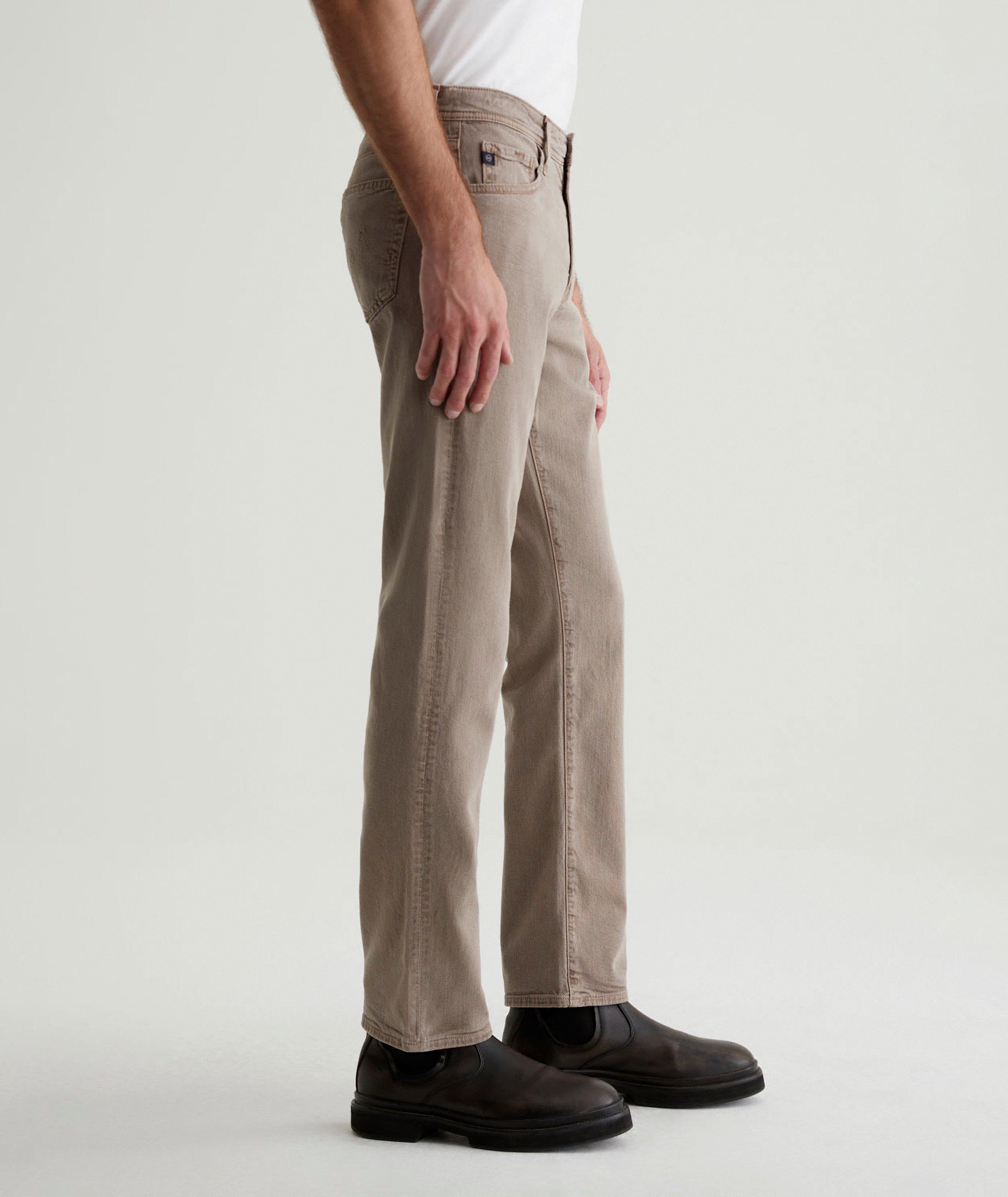 Everett Slim-Straight Cotton-Blend Pants image 3