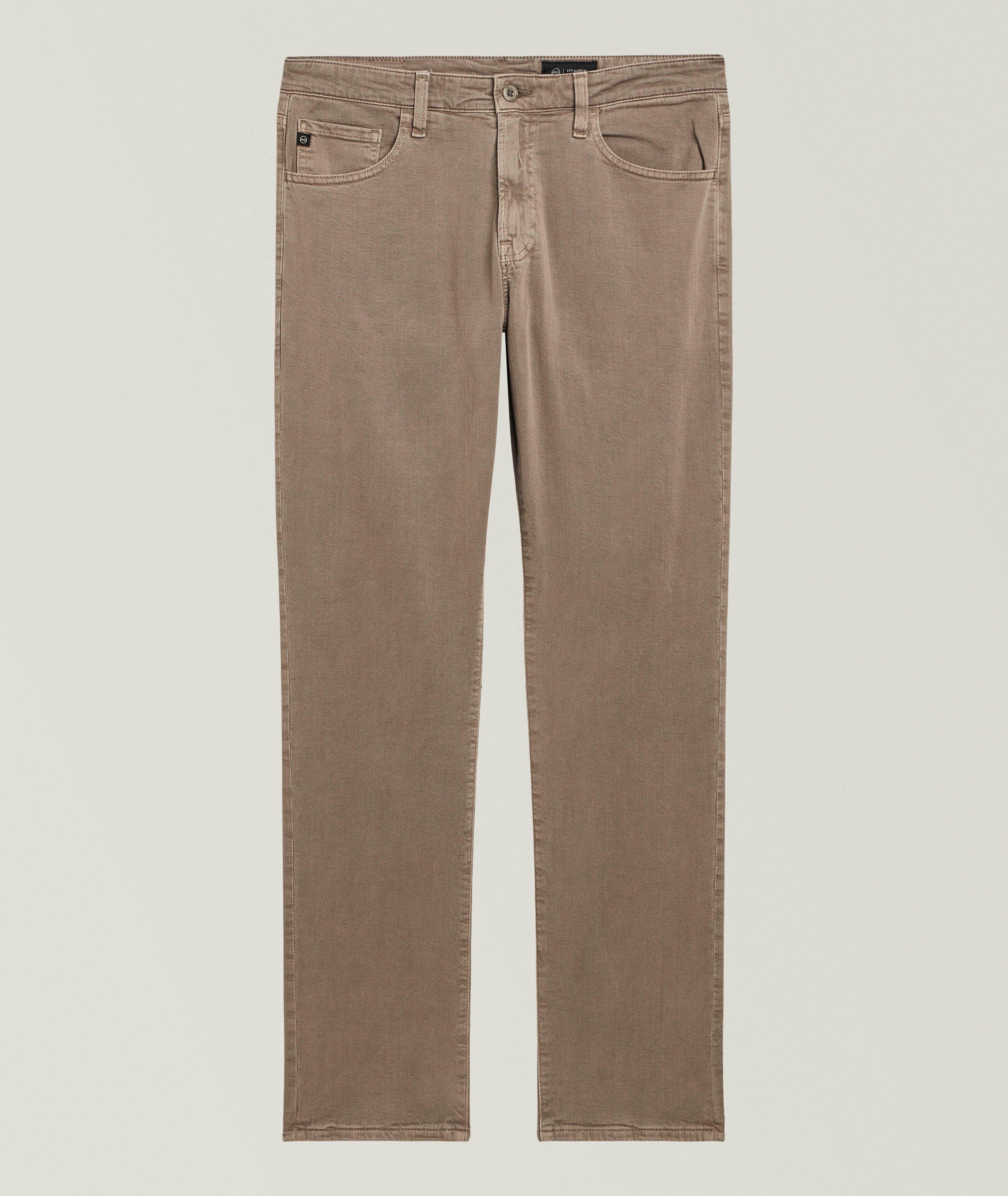 Everett Slim-Straight Cotton-Blend Pants image 0