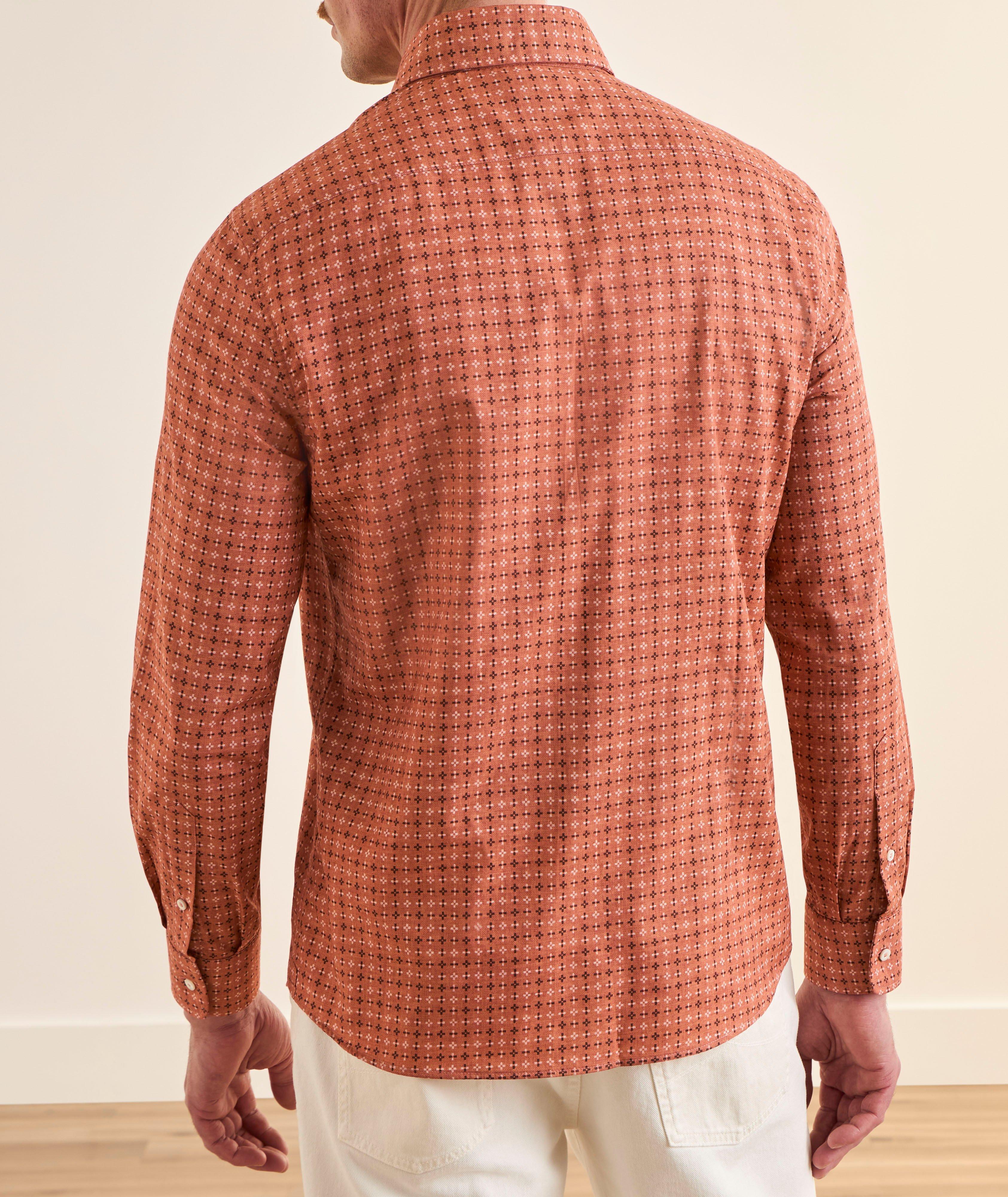 Chemise coton motif Art déco image 2