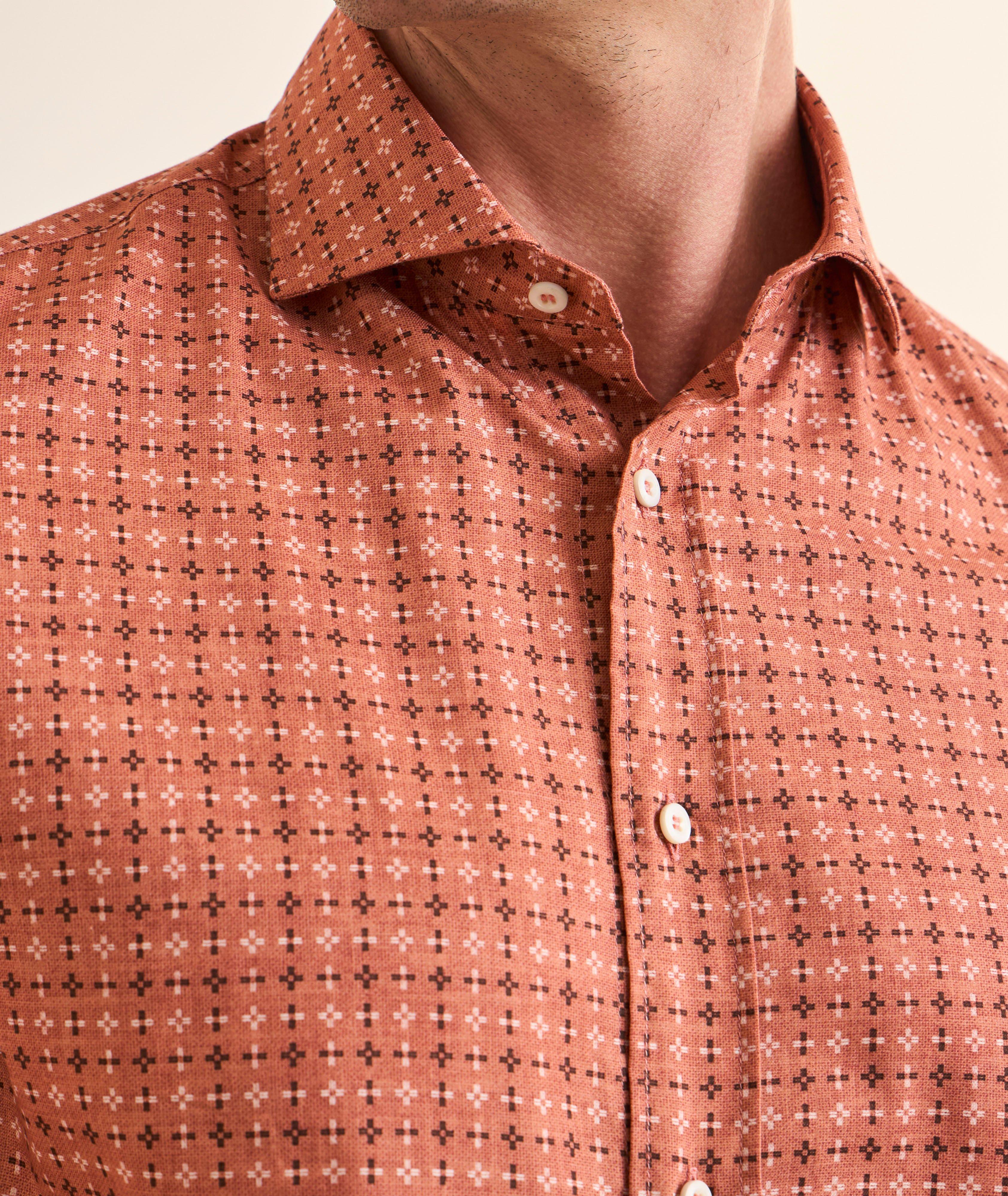 Chemise coton motif Art déco image 3