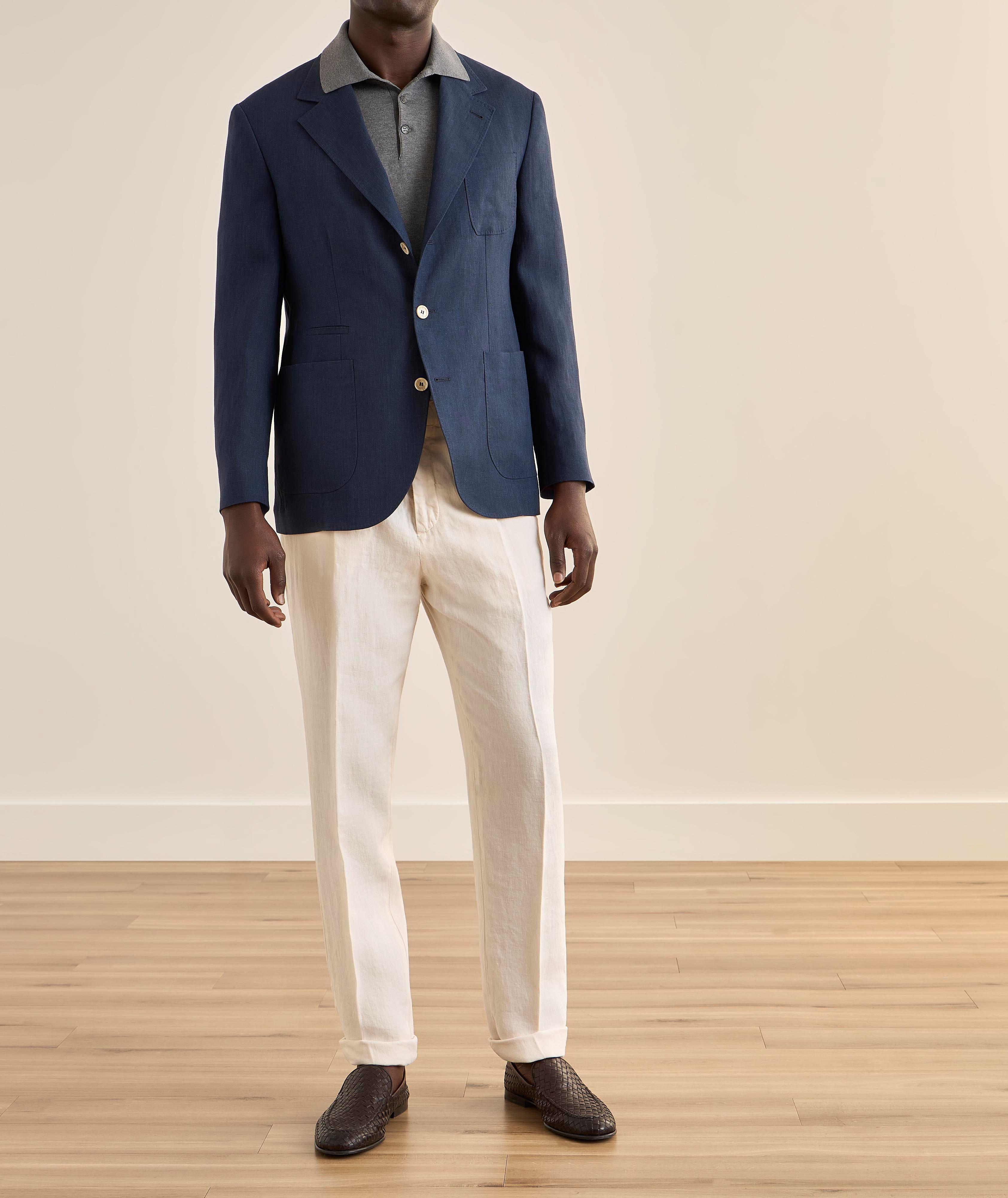 Contrast-Tipping Knit Cotton Polo  image 4