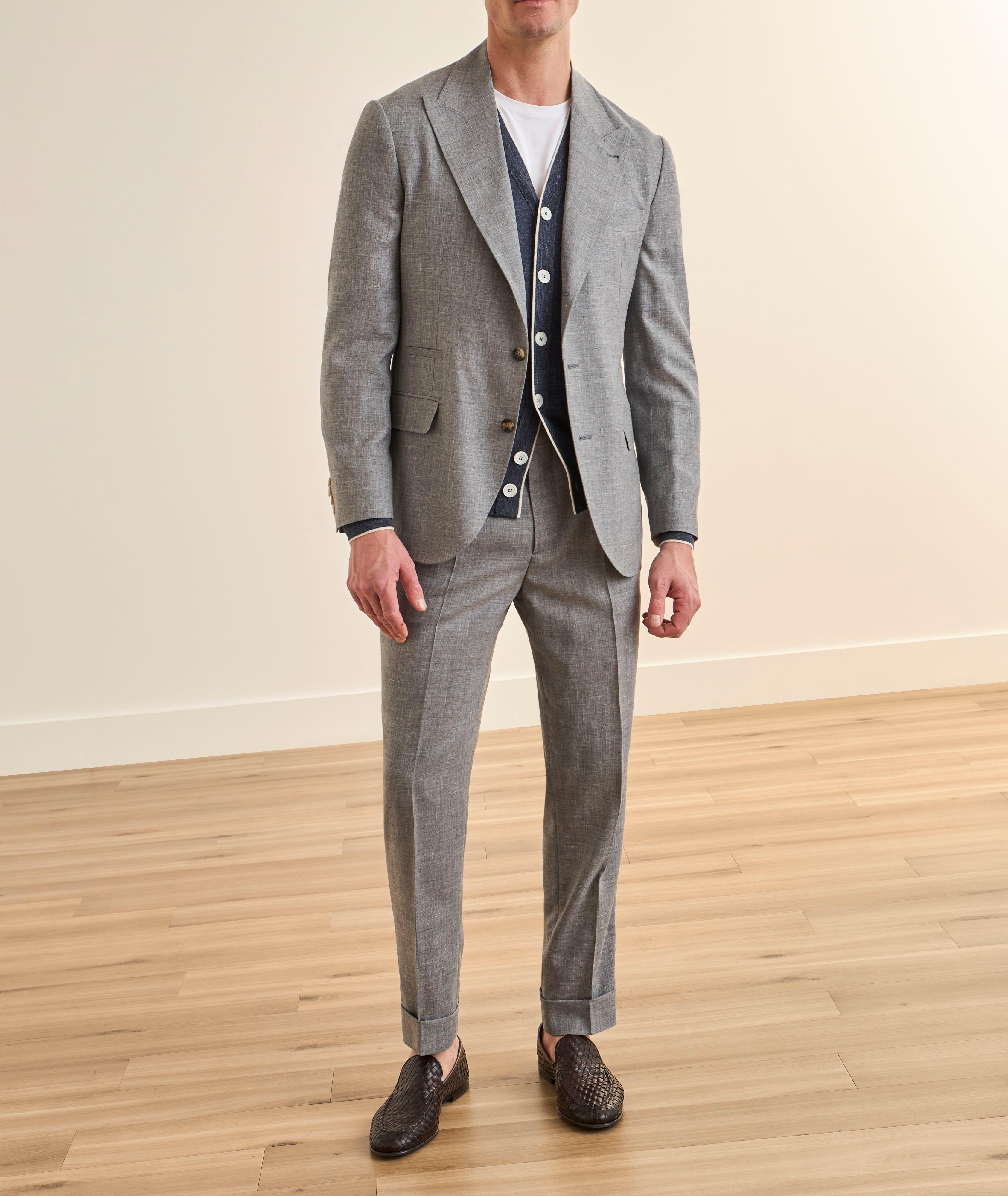 Veste sport texturée mélange laine image 4