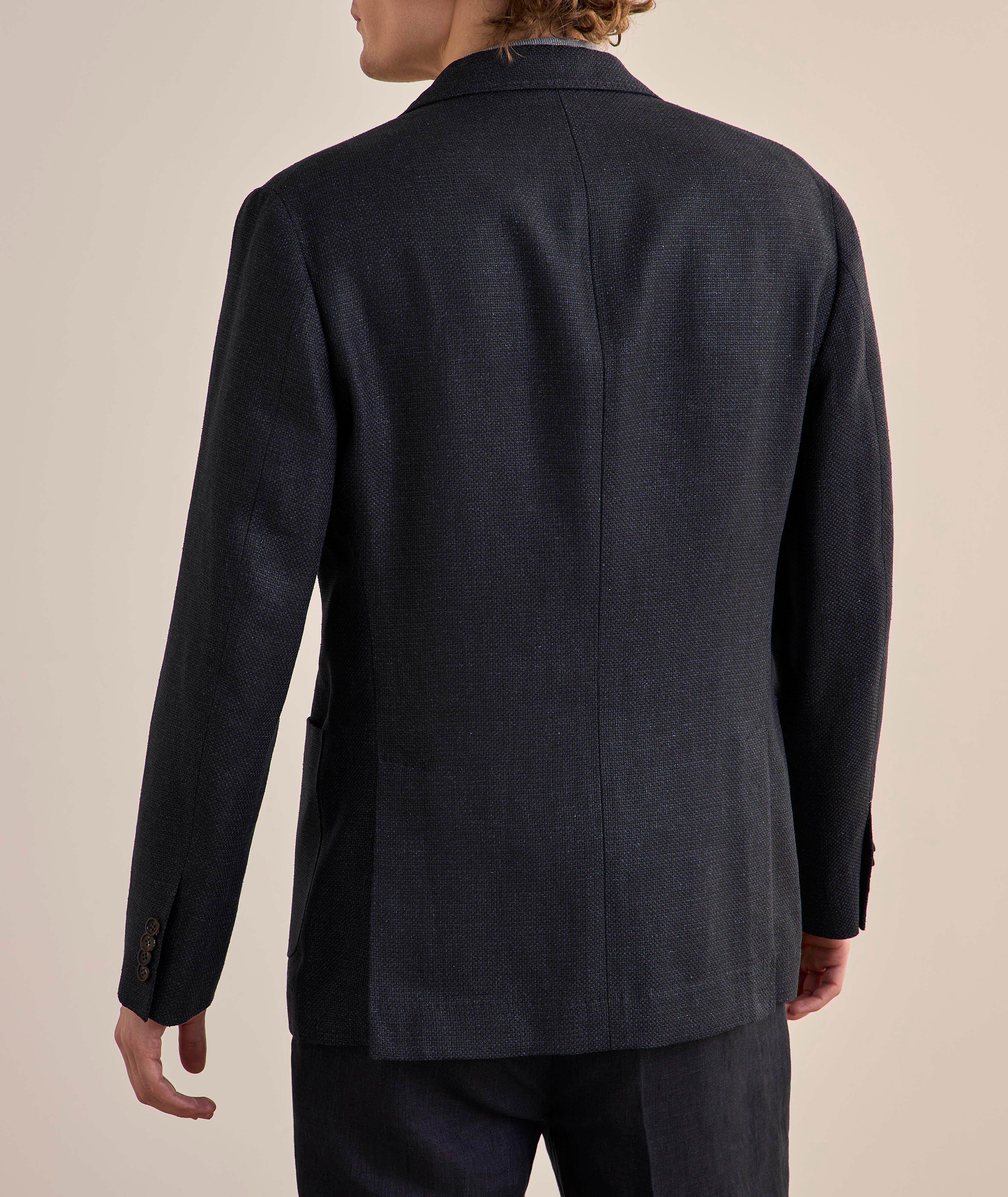 Hopsack Linen-Blend Sport Jacket  image 2