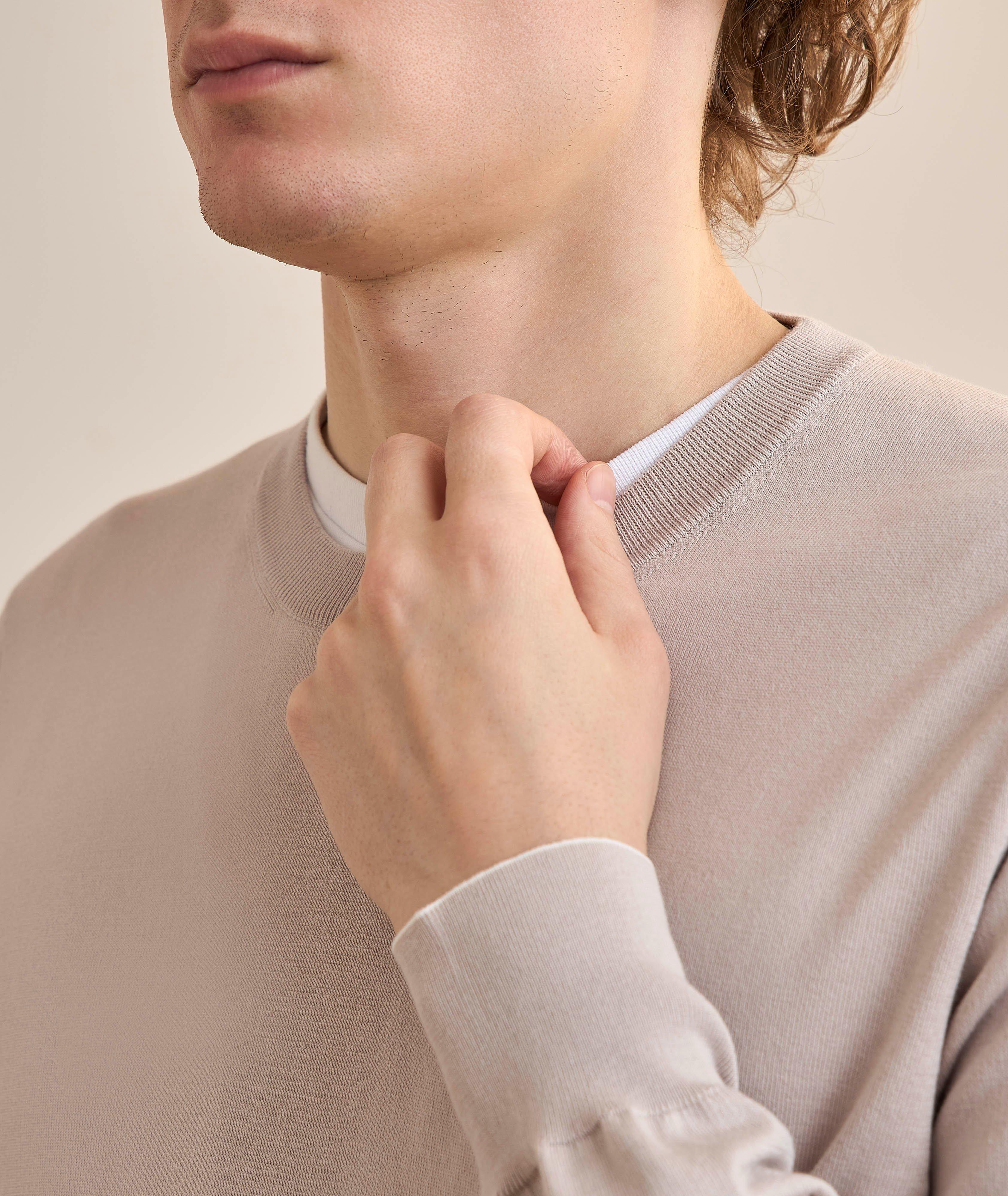 Cotton Crewneck Sweater image 3