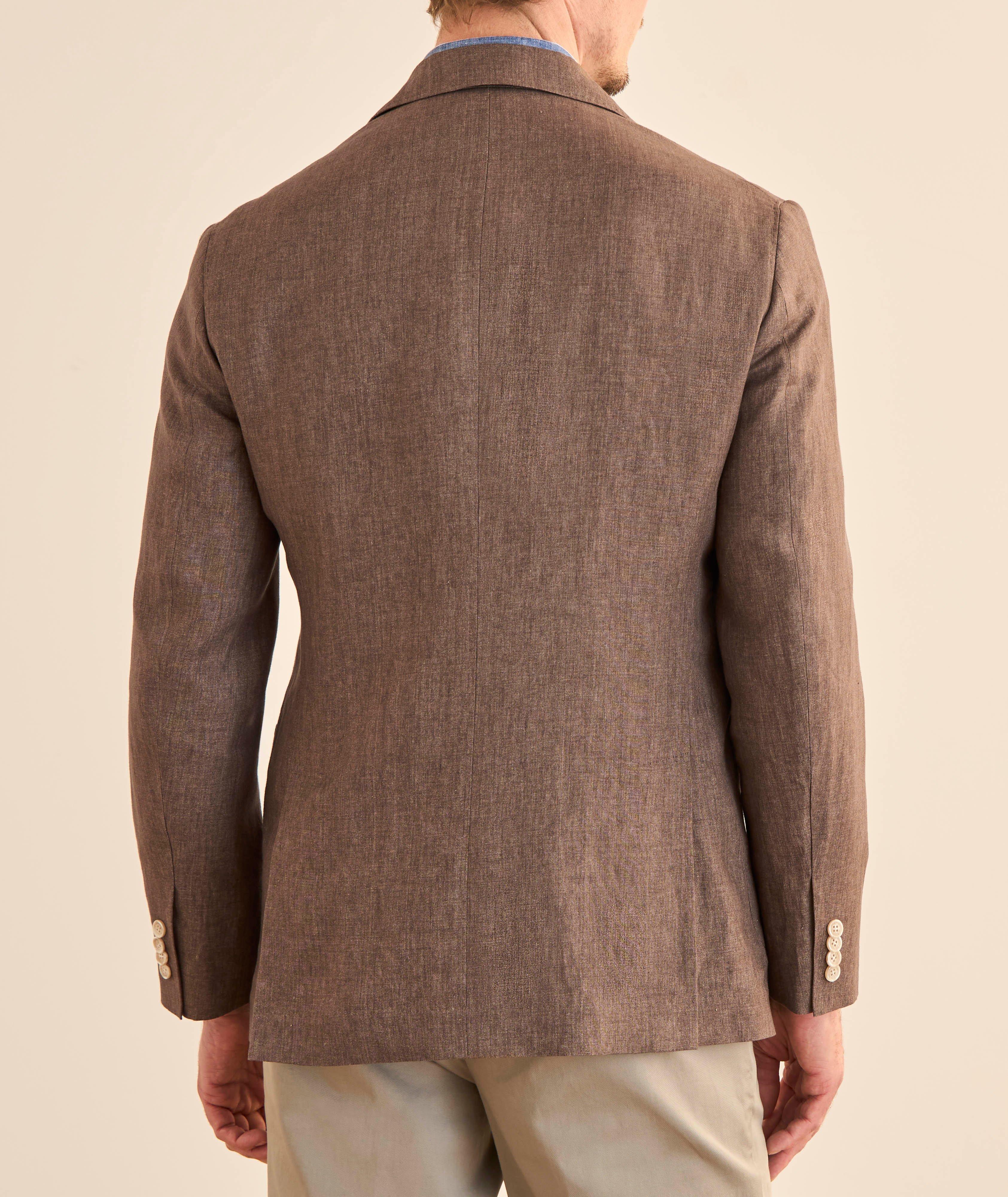 Solid Linen Sport Jacket  image 2