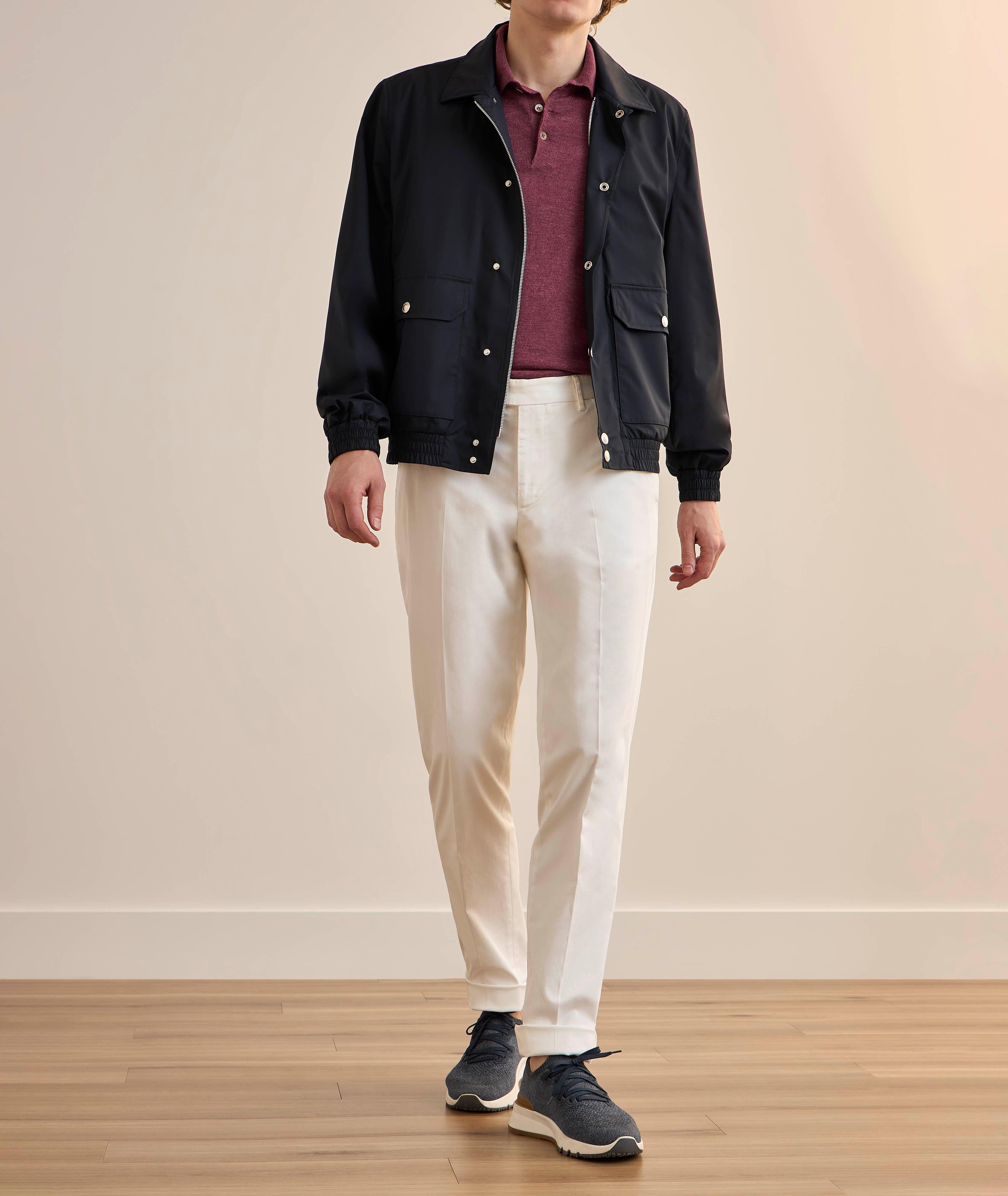 Polo lin-coton image 4