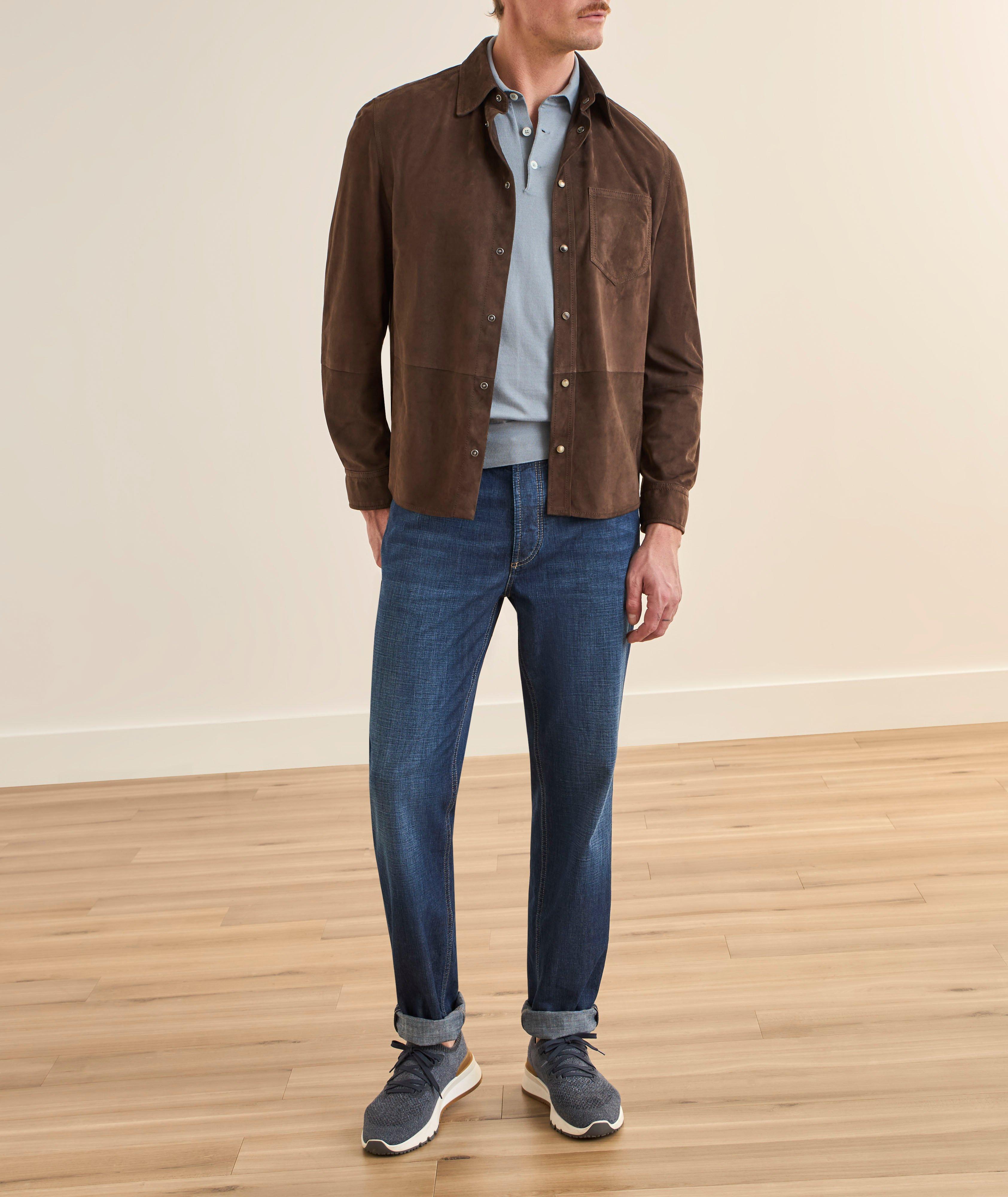 Contrast Tipping Knit Cotton Polo  image 4