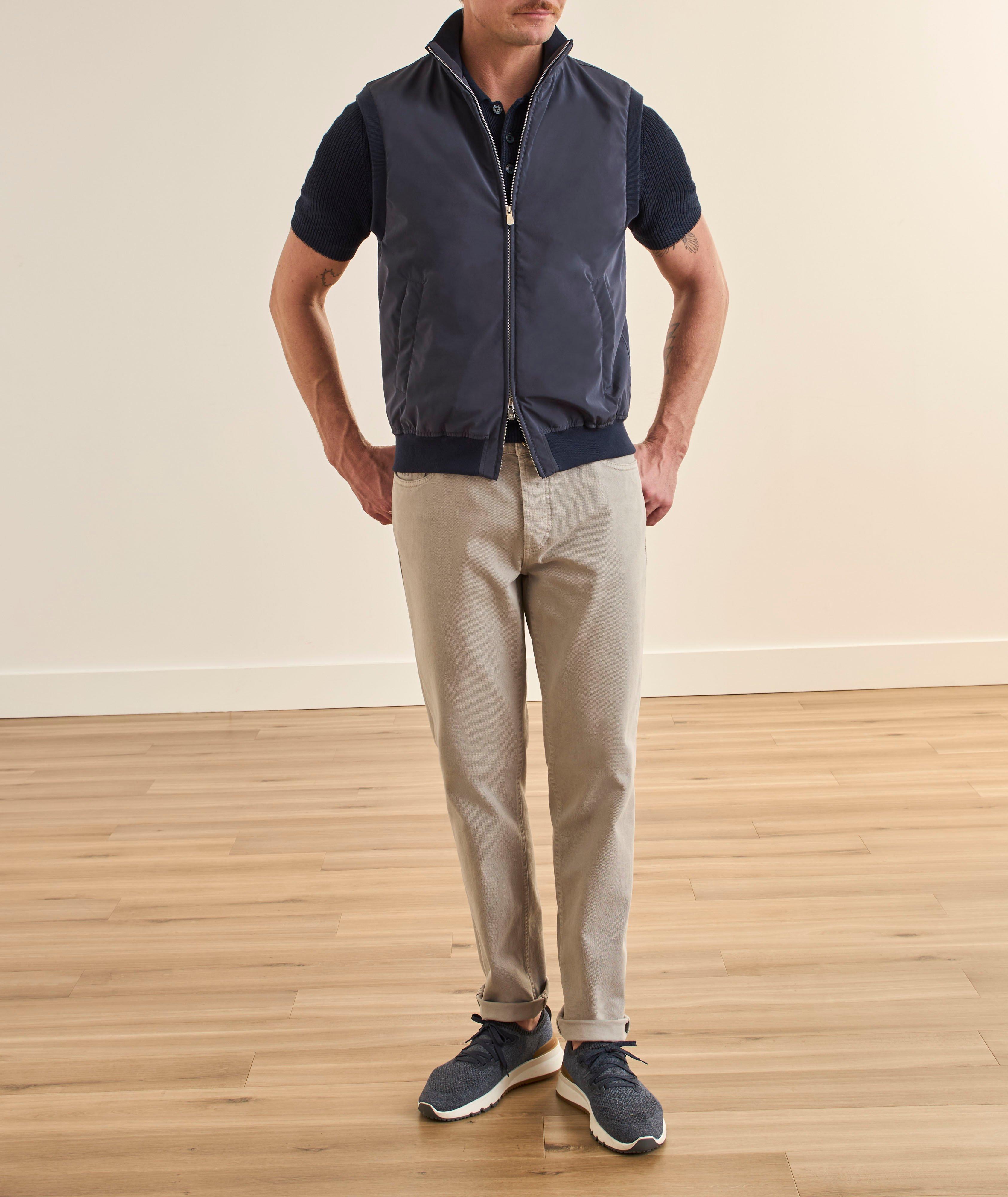 Traditional-Fit Denim Five-Pocket Pants image 4