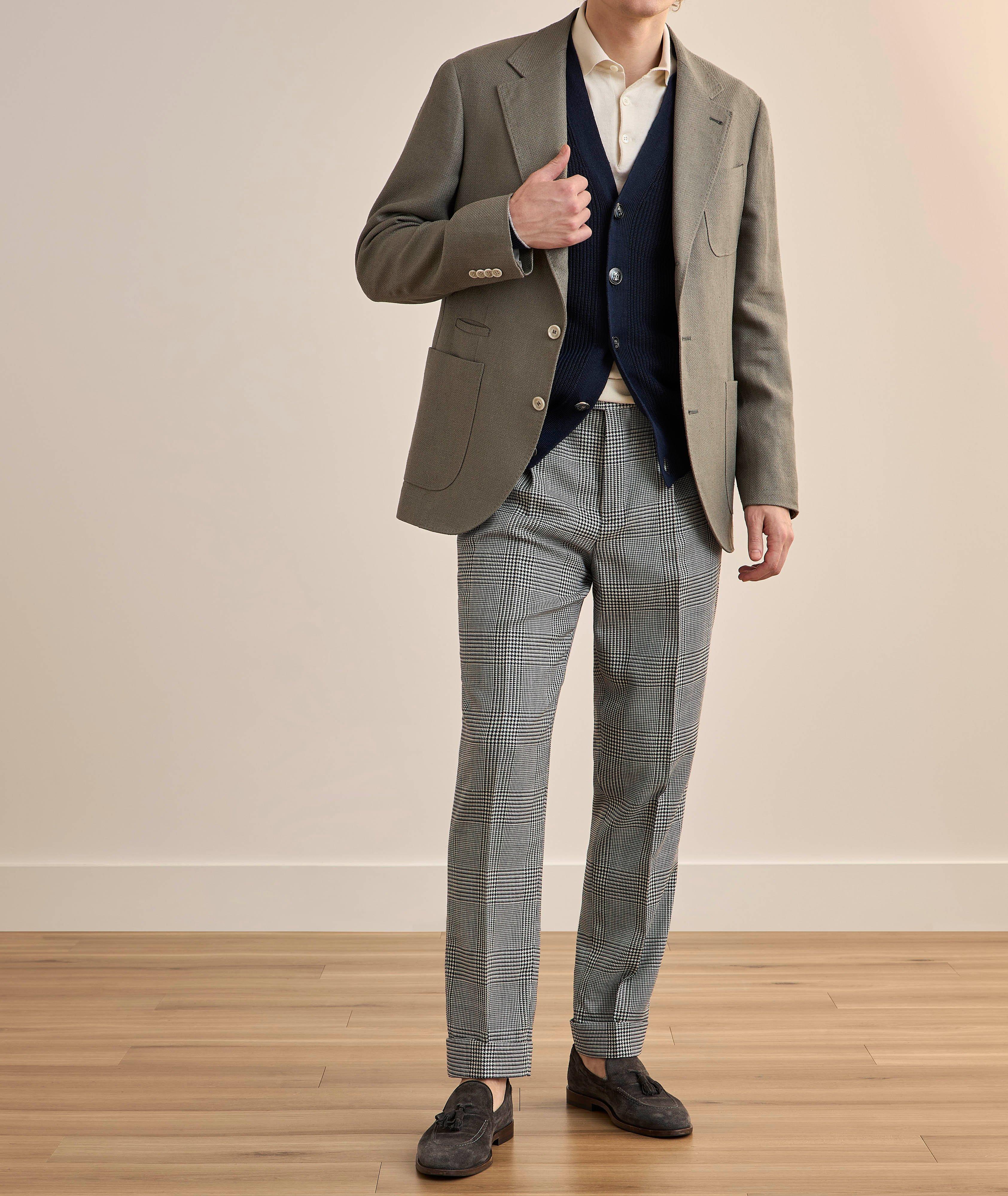 Veston sport mélange lin Hopsack image 5