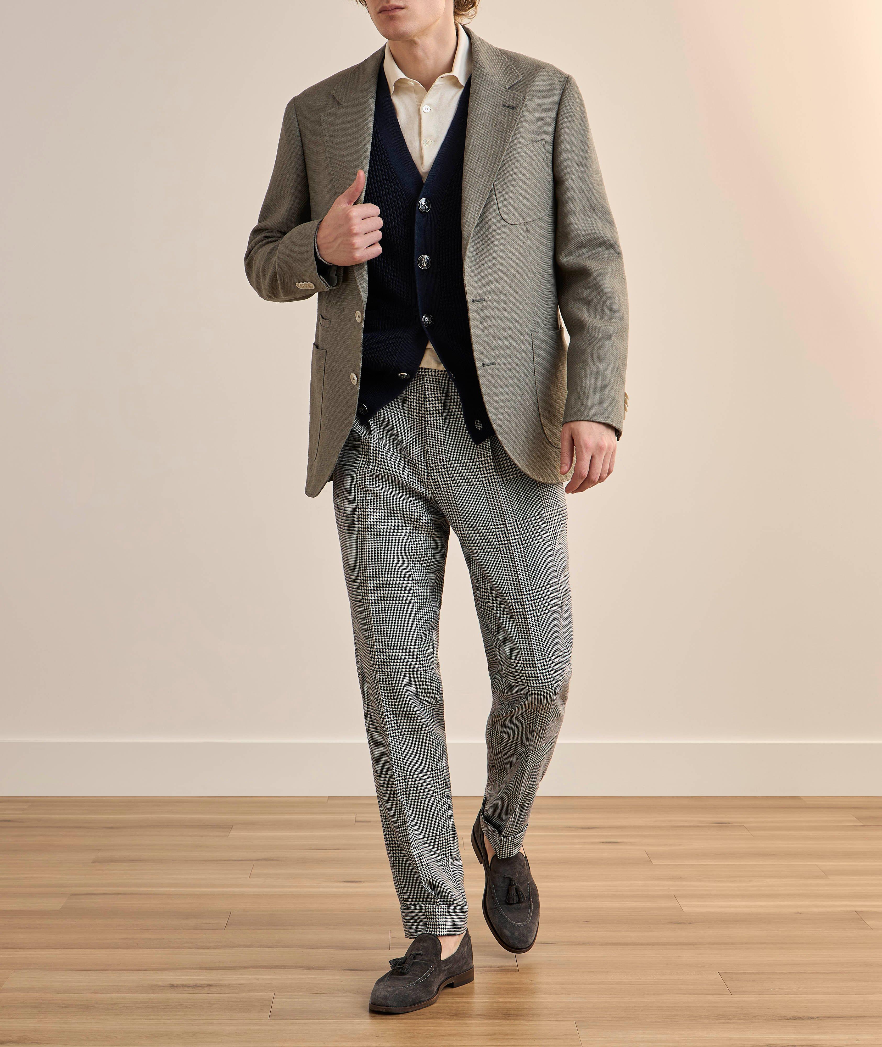 Veston sport mélange lin Hopsack image 4