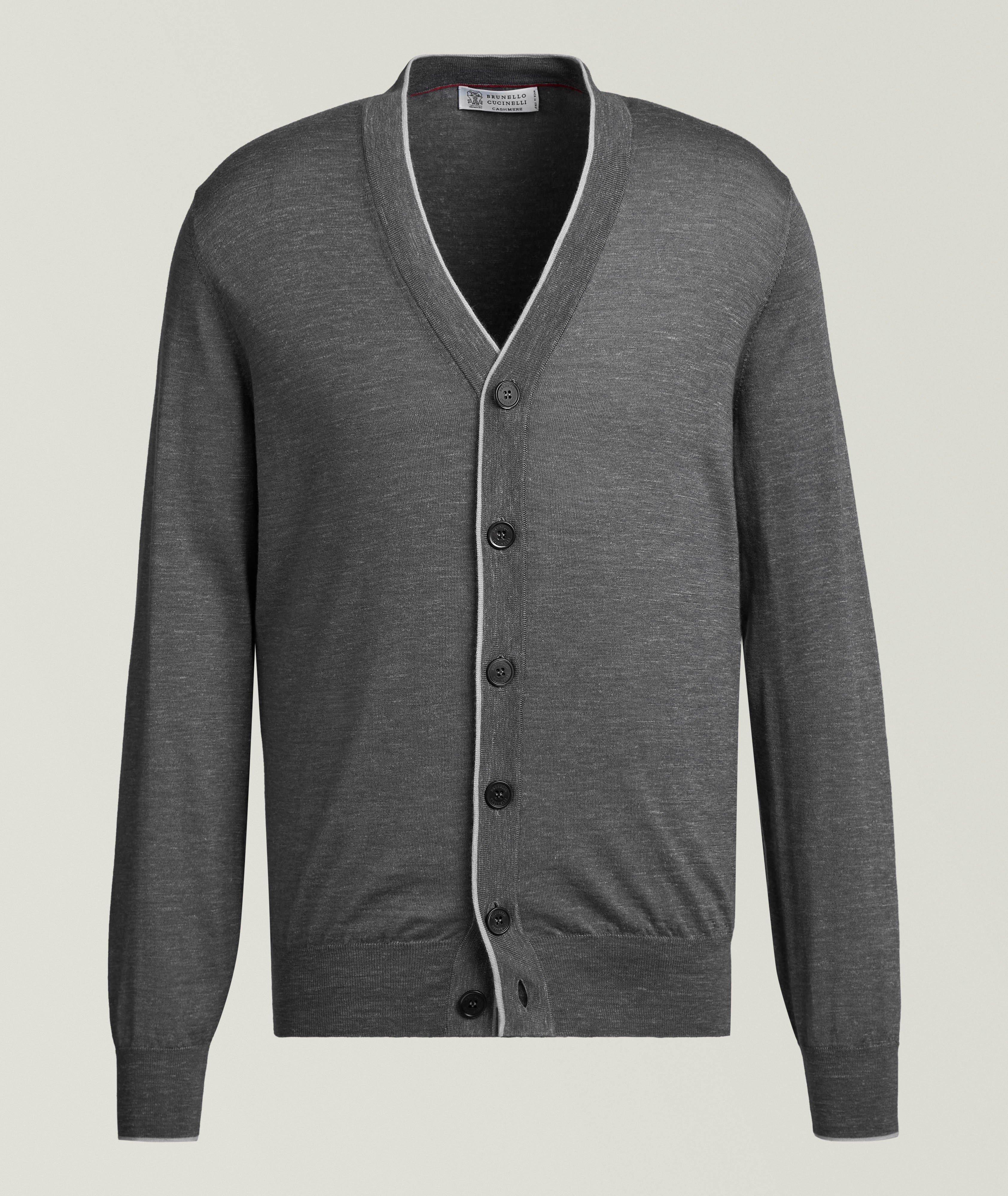 Cashmere-Blend Buttoned Cardigan  image 0