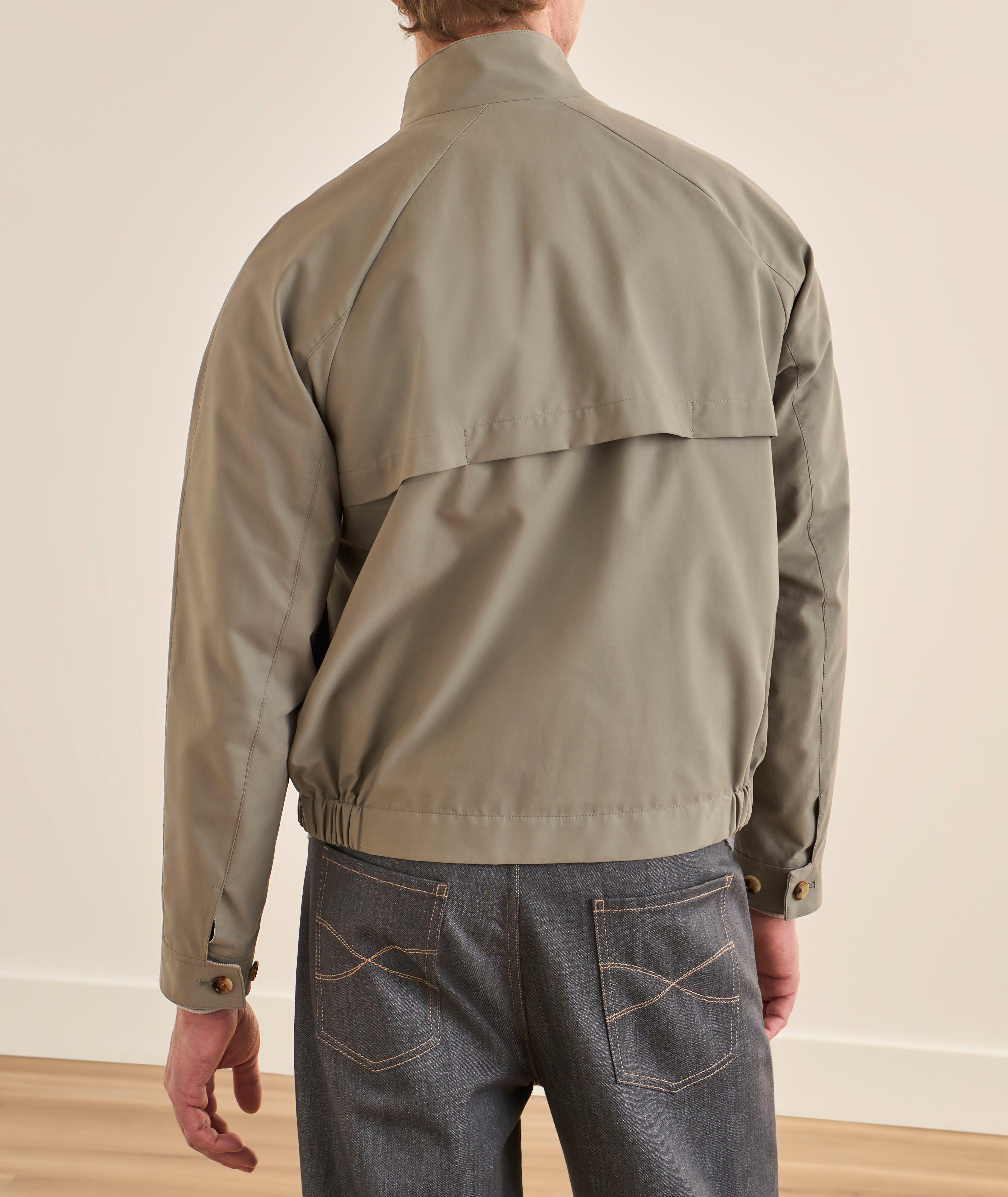 Cotton-Blend Raglan Bomber image 2