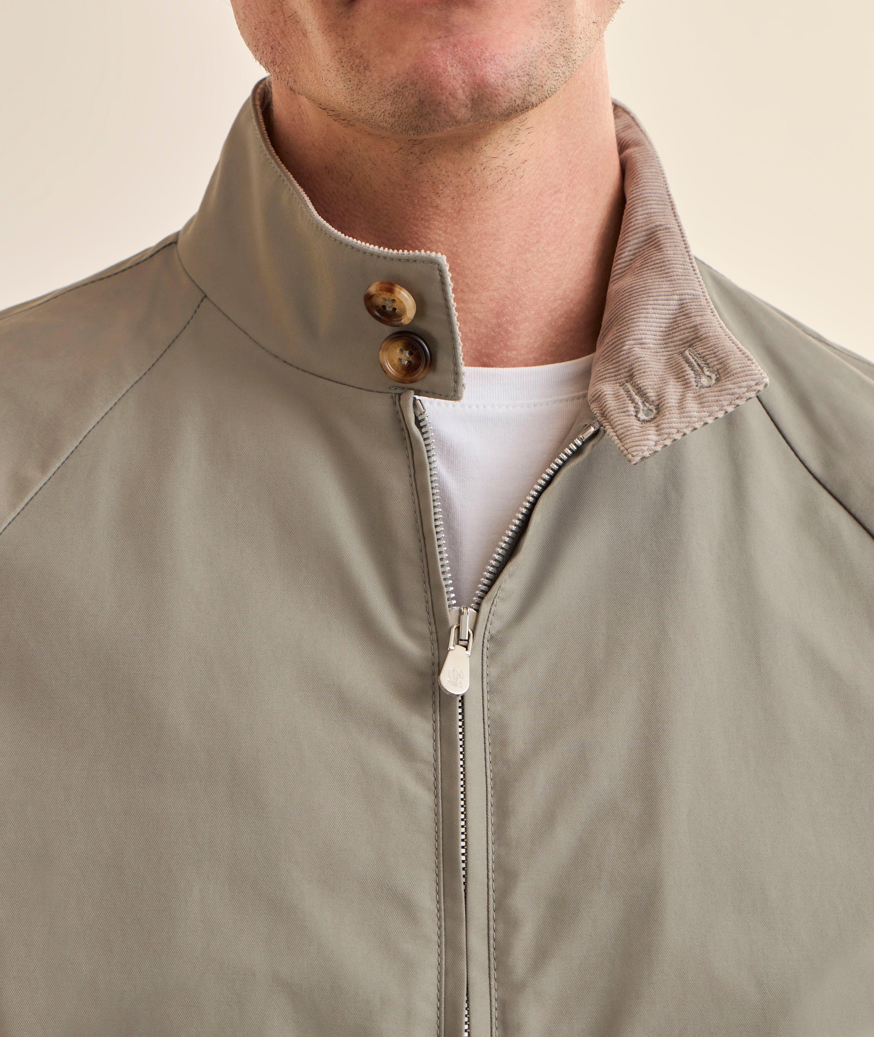 Cotton-Blend Raglan Bomber image 3