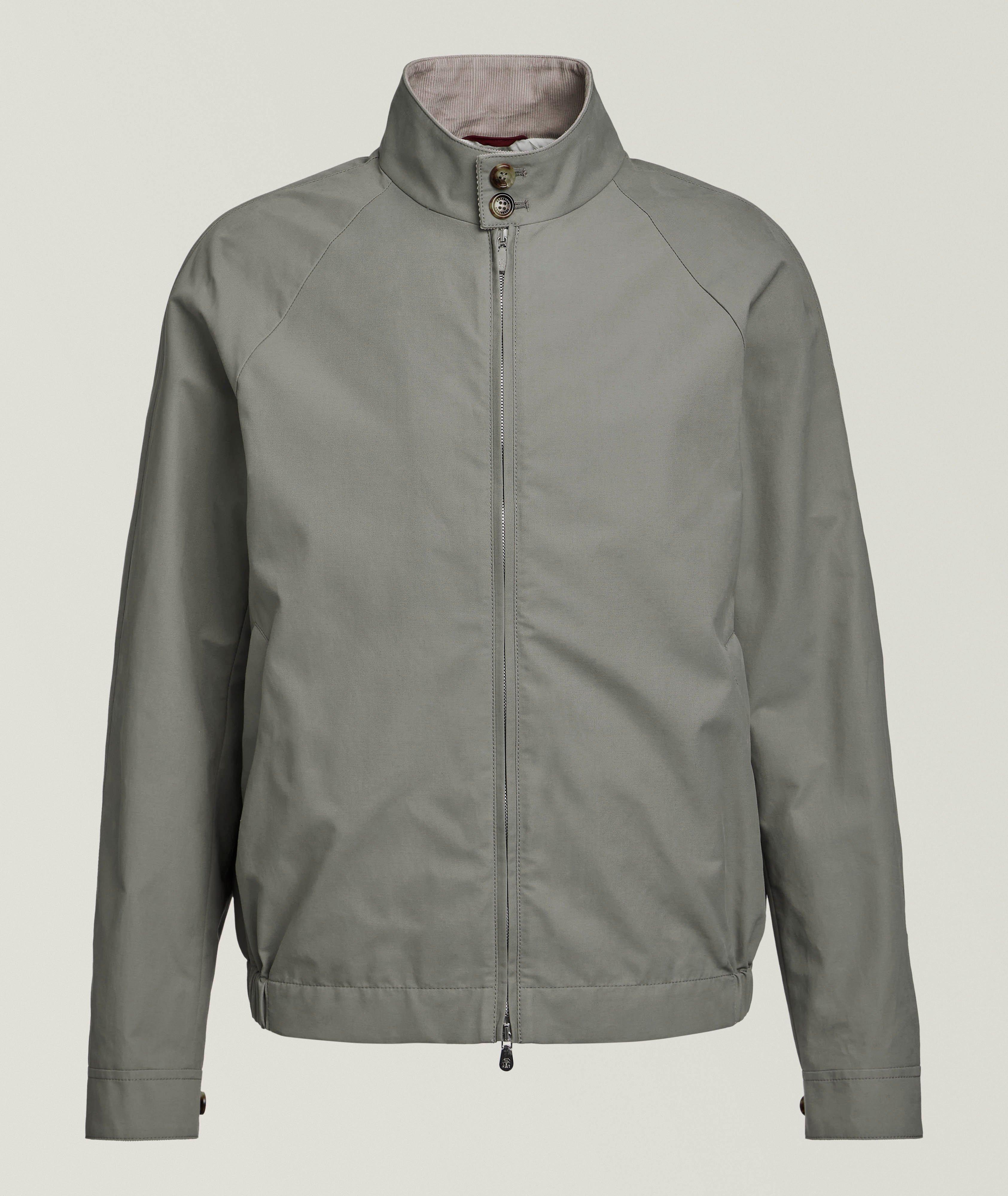 Cotton-Blend Raglan Bomber image 0