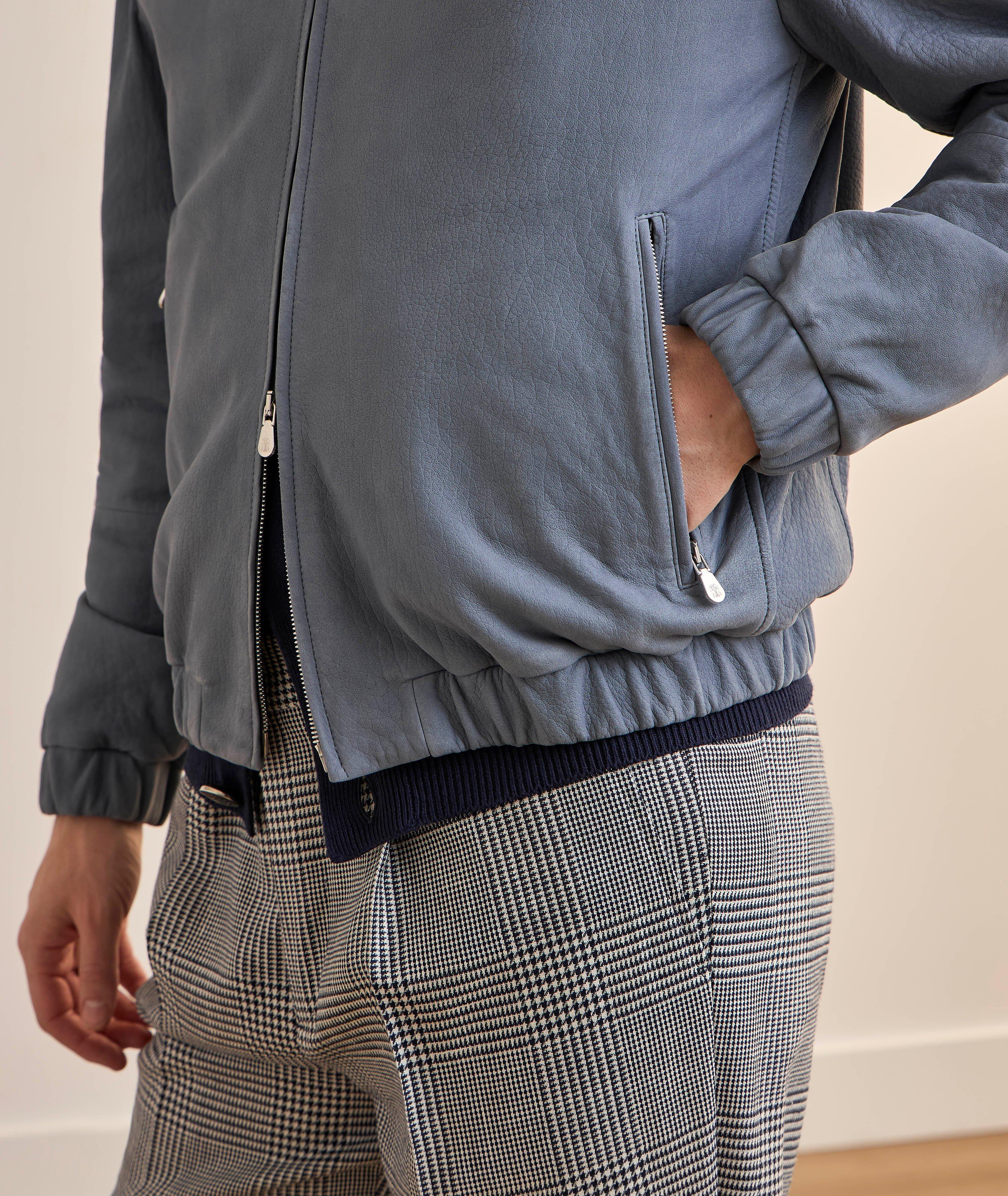 Soft Touch Lambskin-Suede Bomber image 4