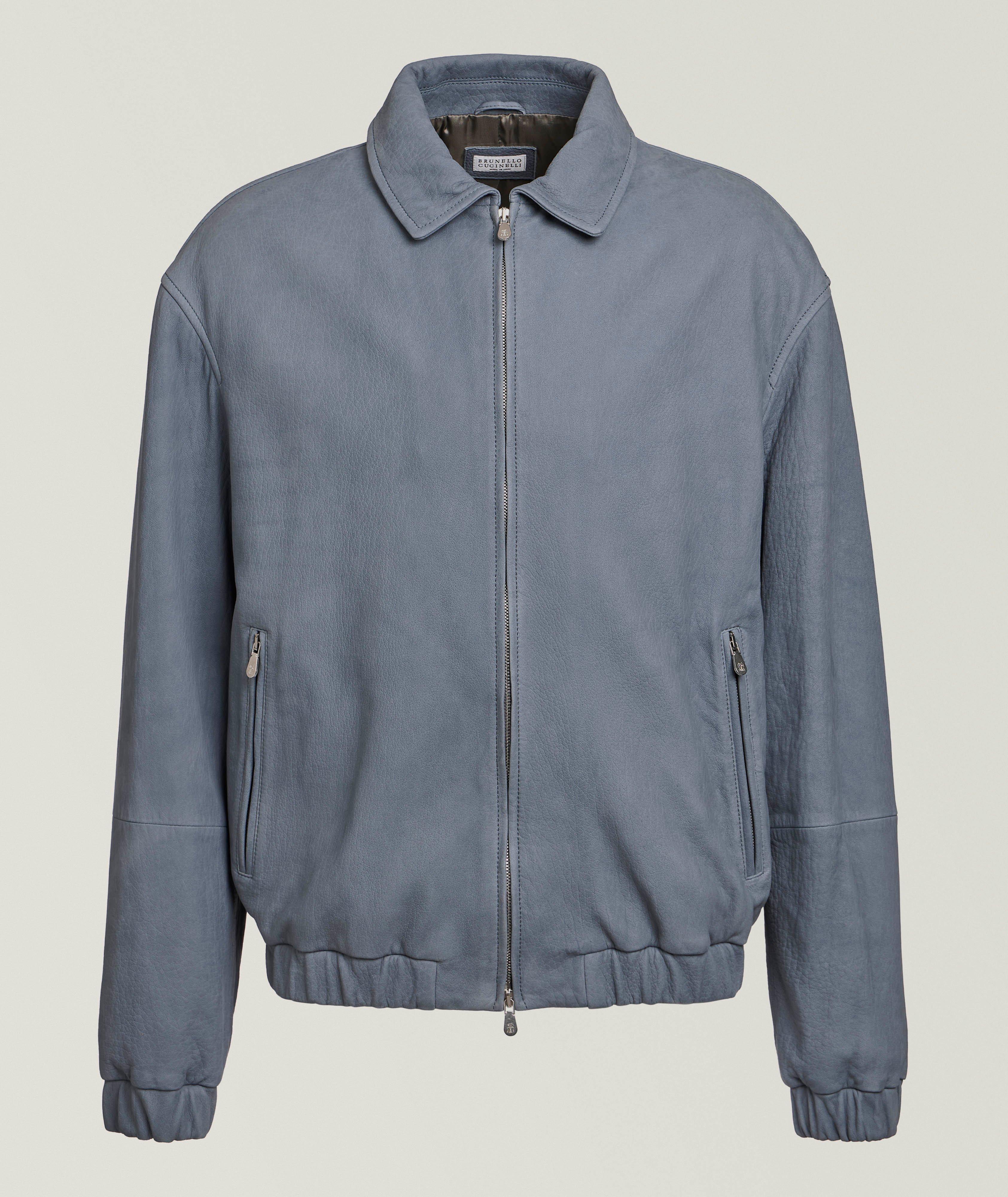 Soft Touch Lambskin-Suede Bomber image 0