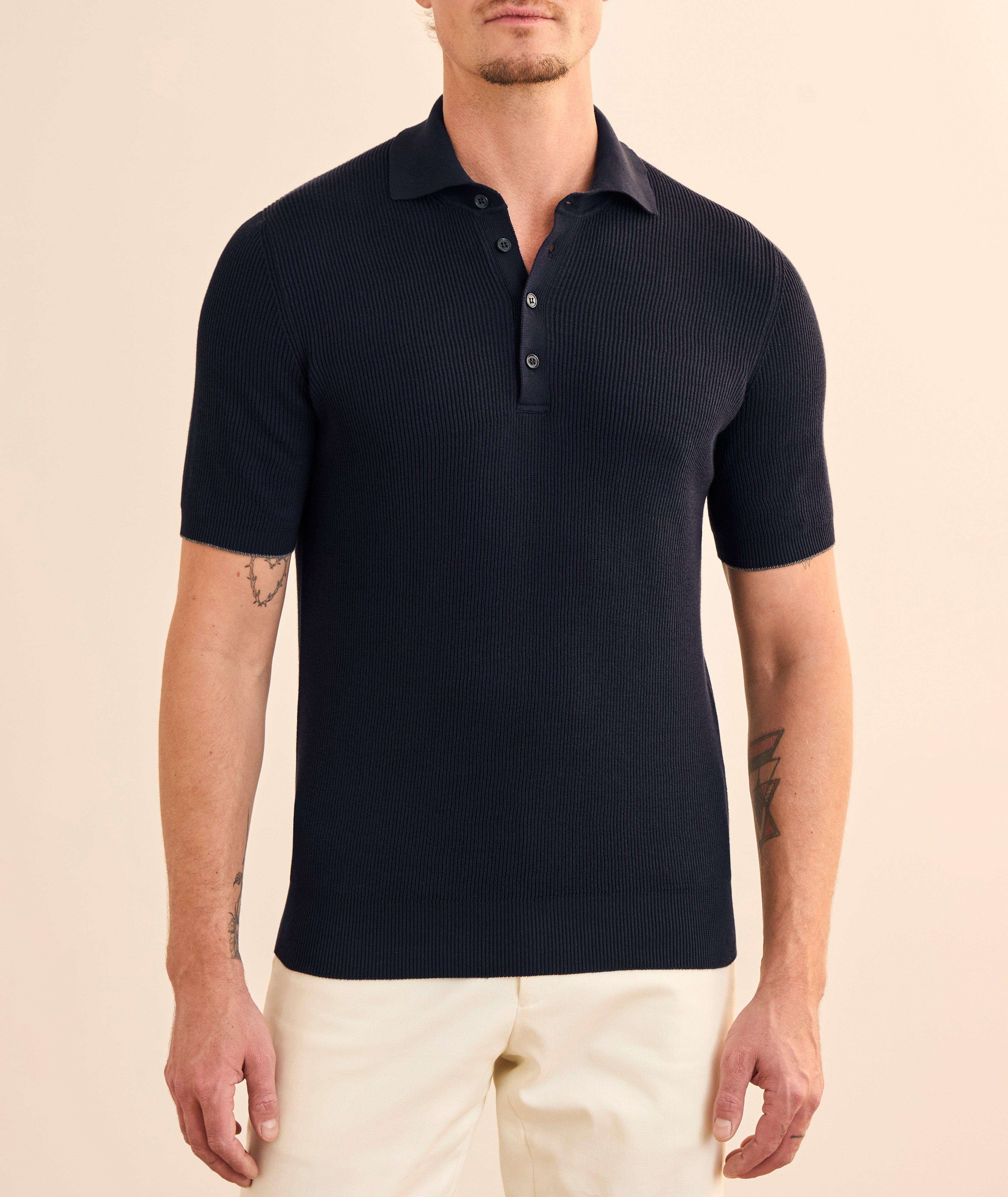 Linen-Cotton Polo image 1