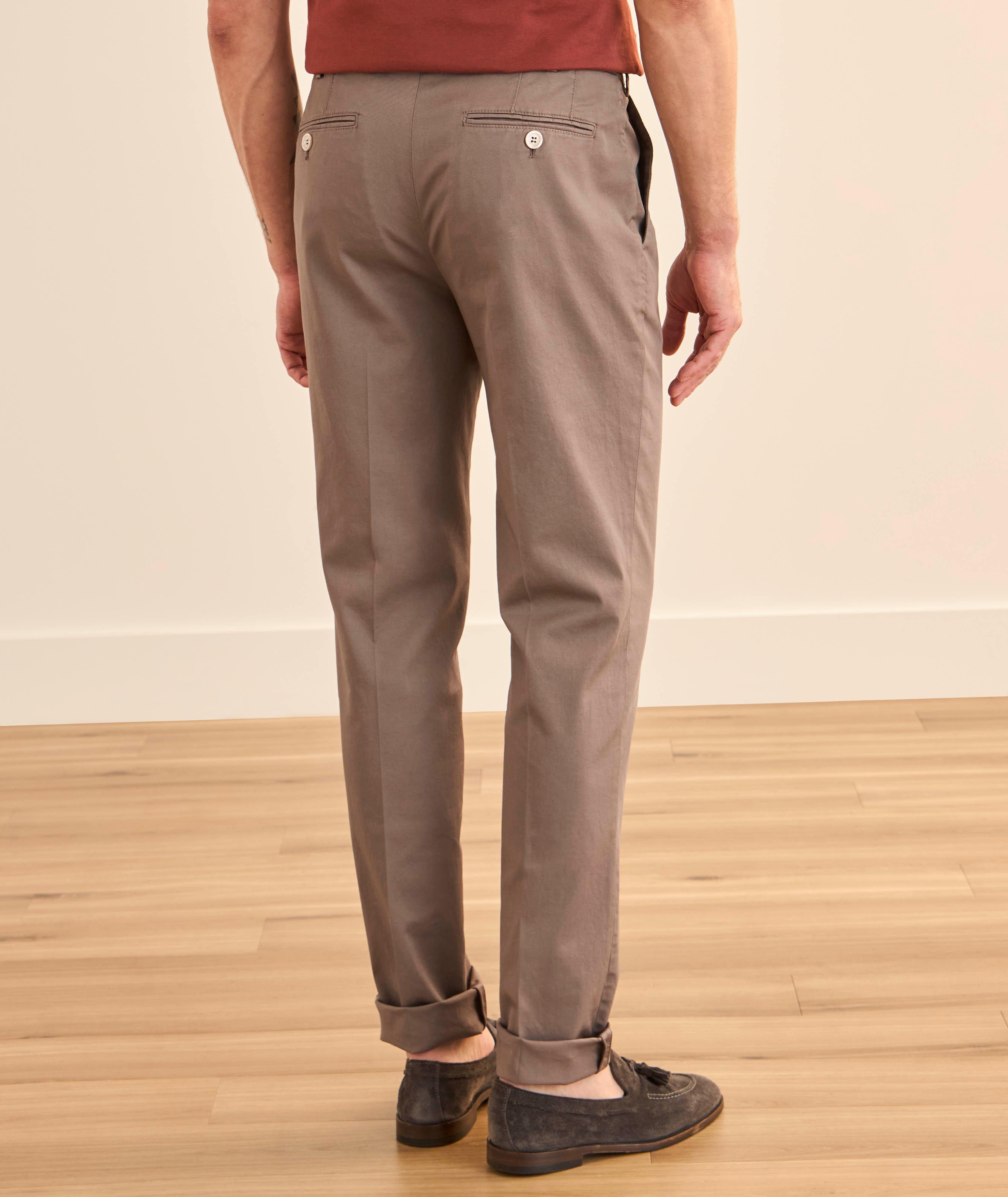 Chino en coton extensible coupe Italienne image 2