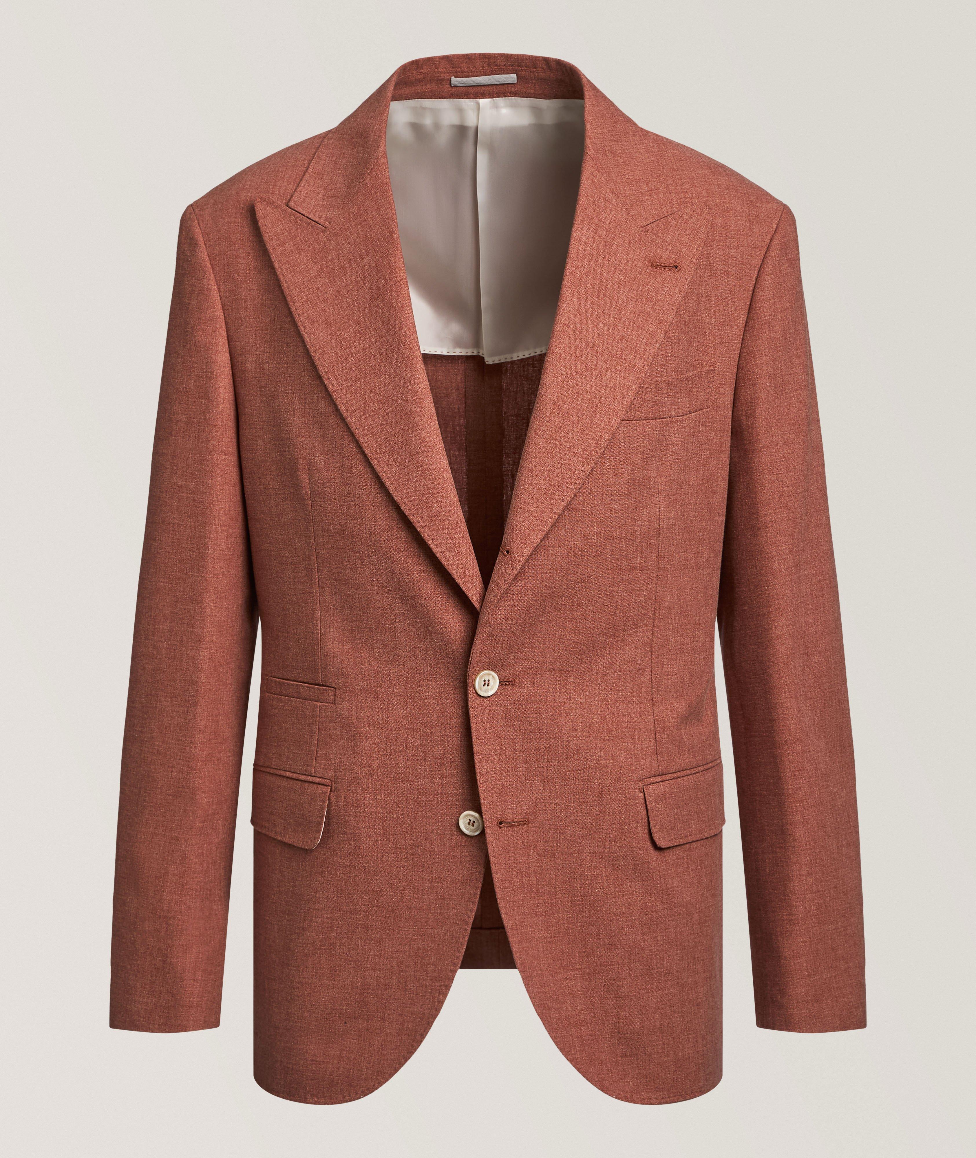 Virgin Wool-Blend Peak Sport Jacket image 0