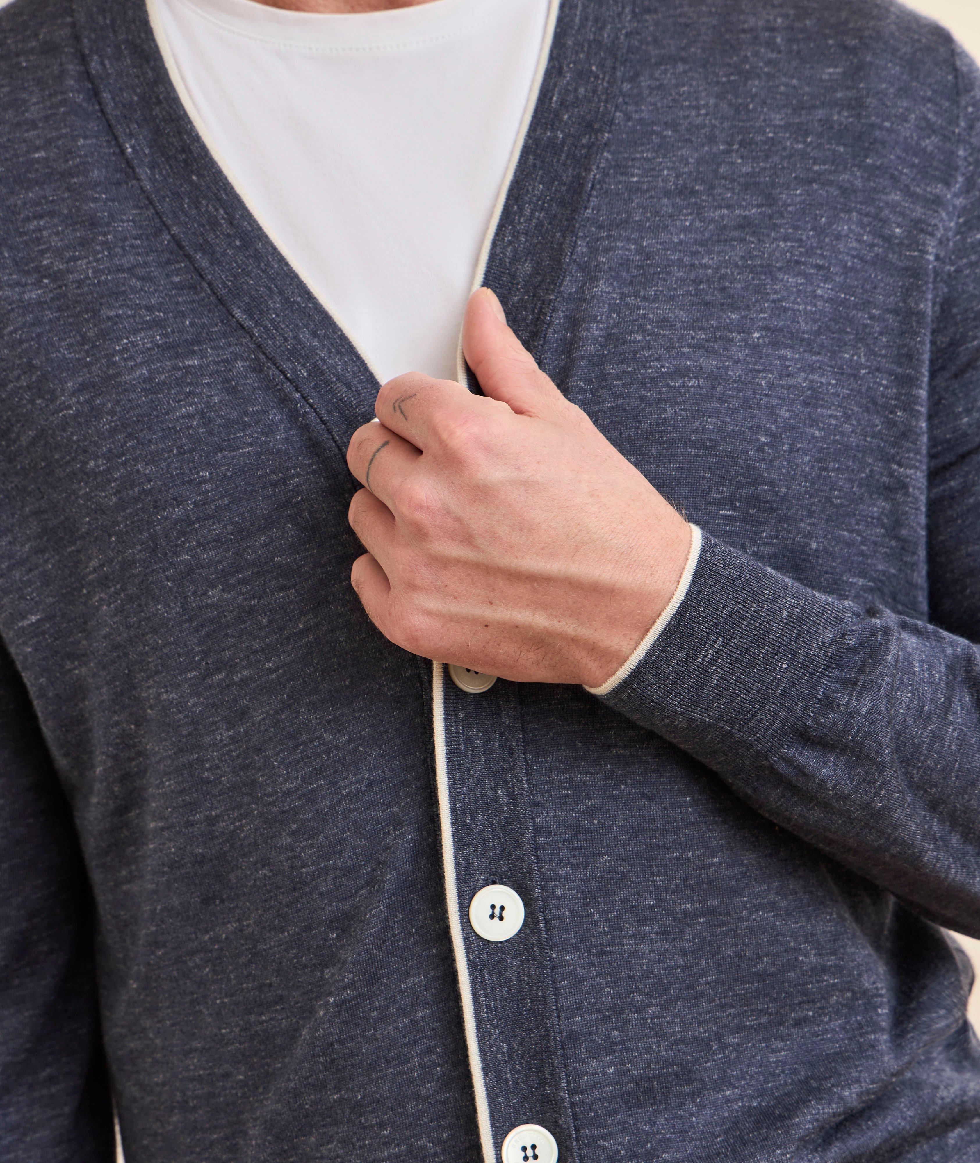 Cashmere-Blend Buttoned Cardigan  image 3