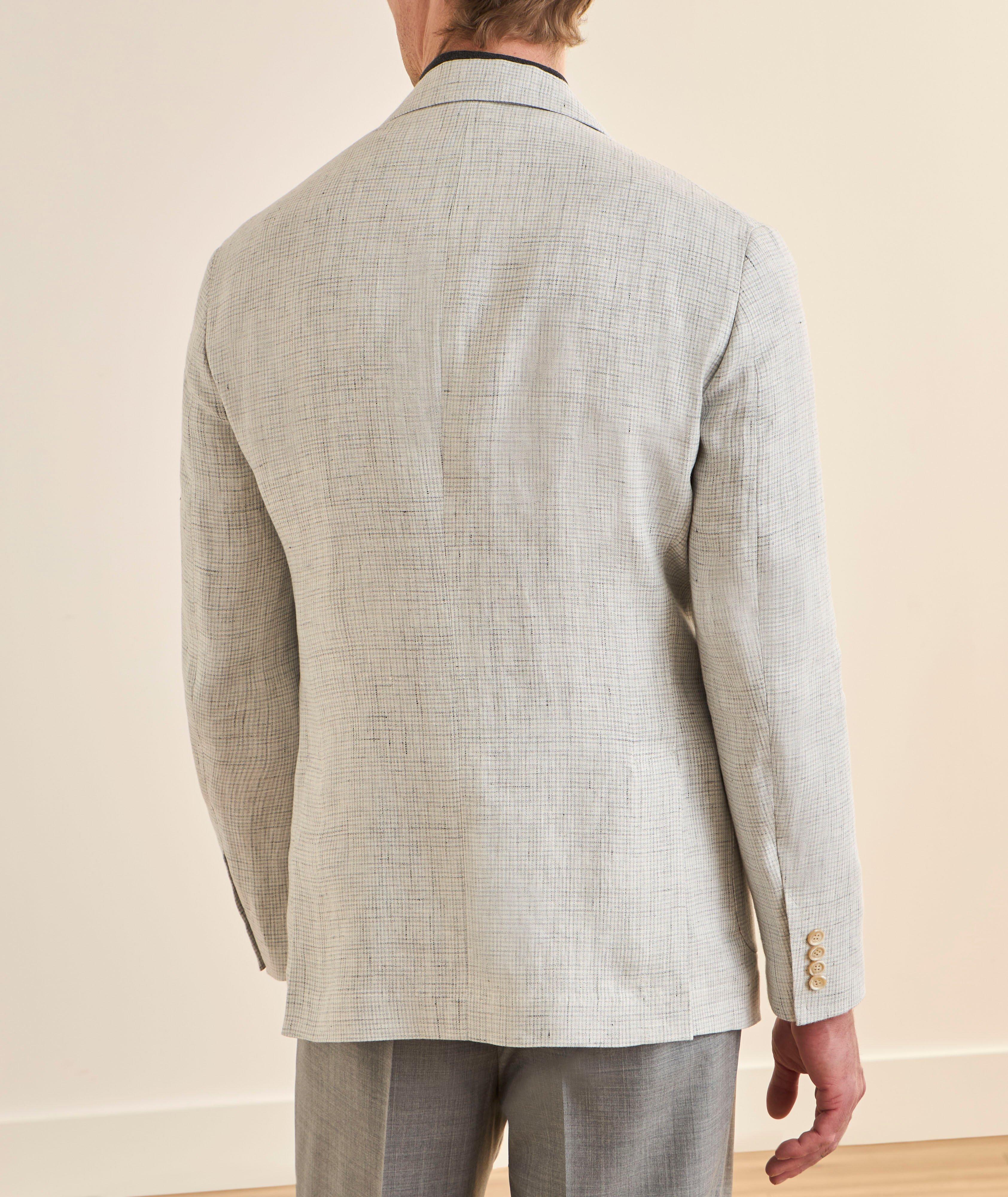 Houndstooth Linen Sport Jacket  image 2