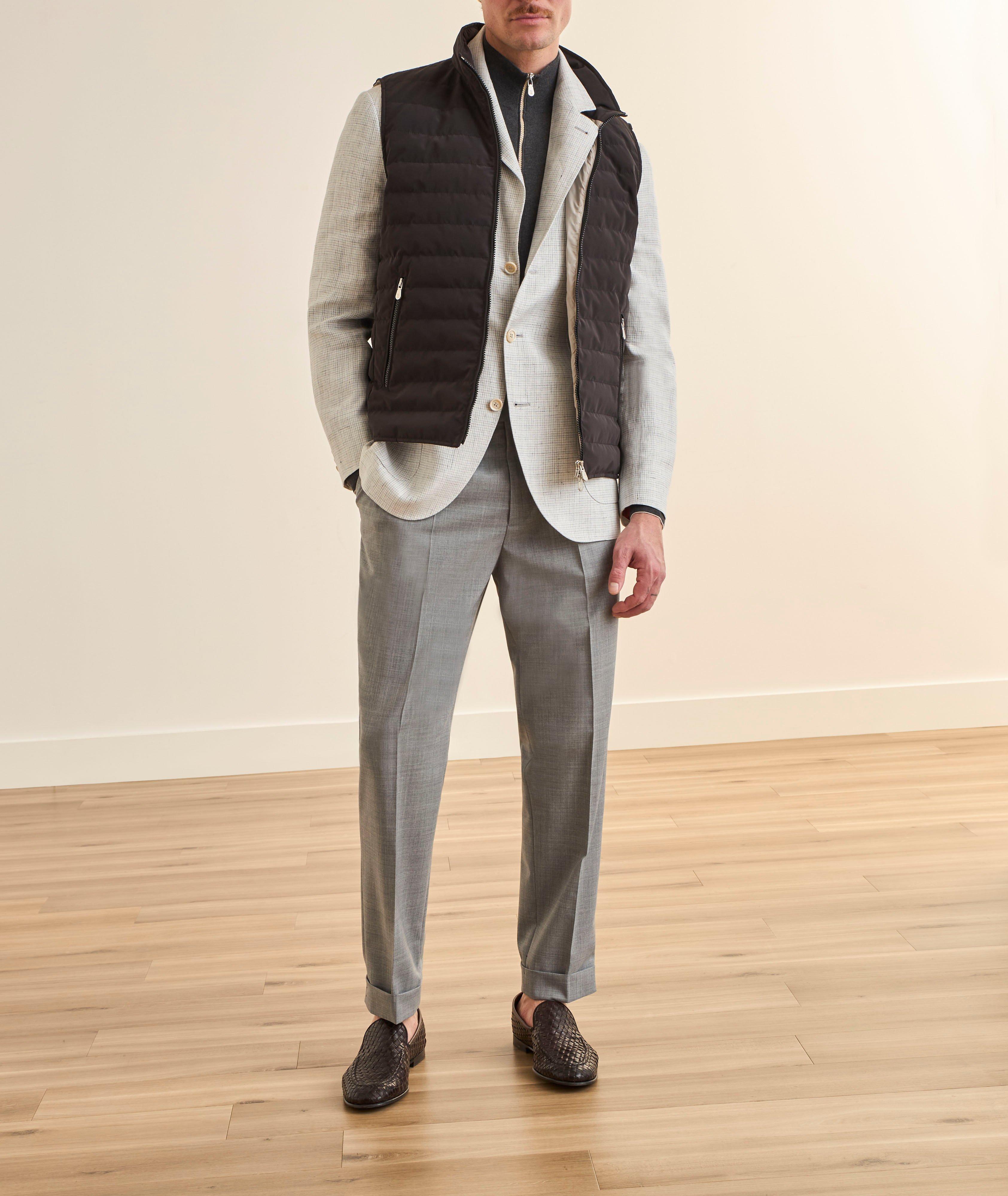 Houndstooth Linen Sport Jacket  image 4