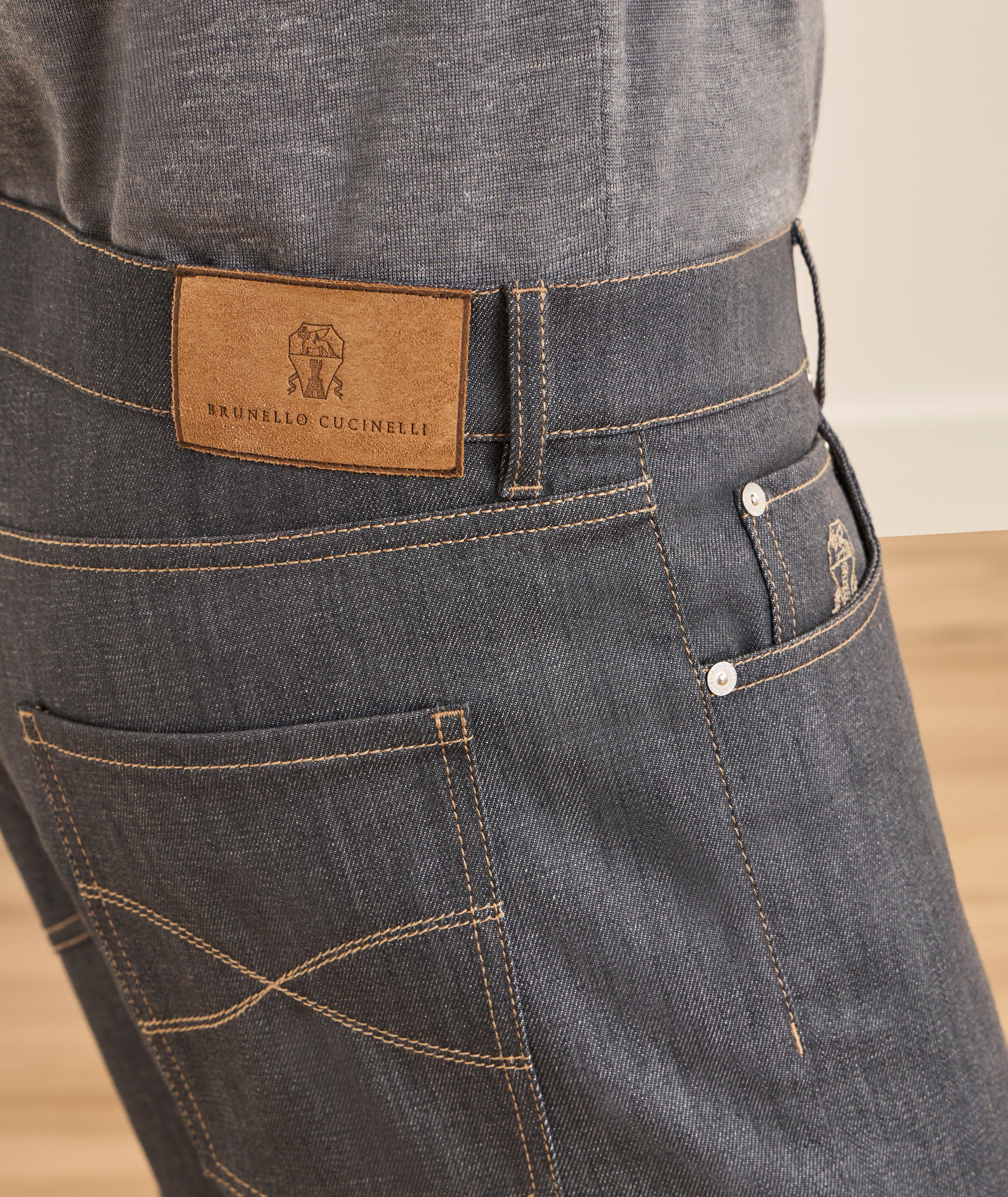 Traditional-Fit Stretch-Cotton Jeans image 3