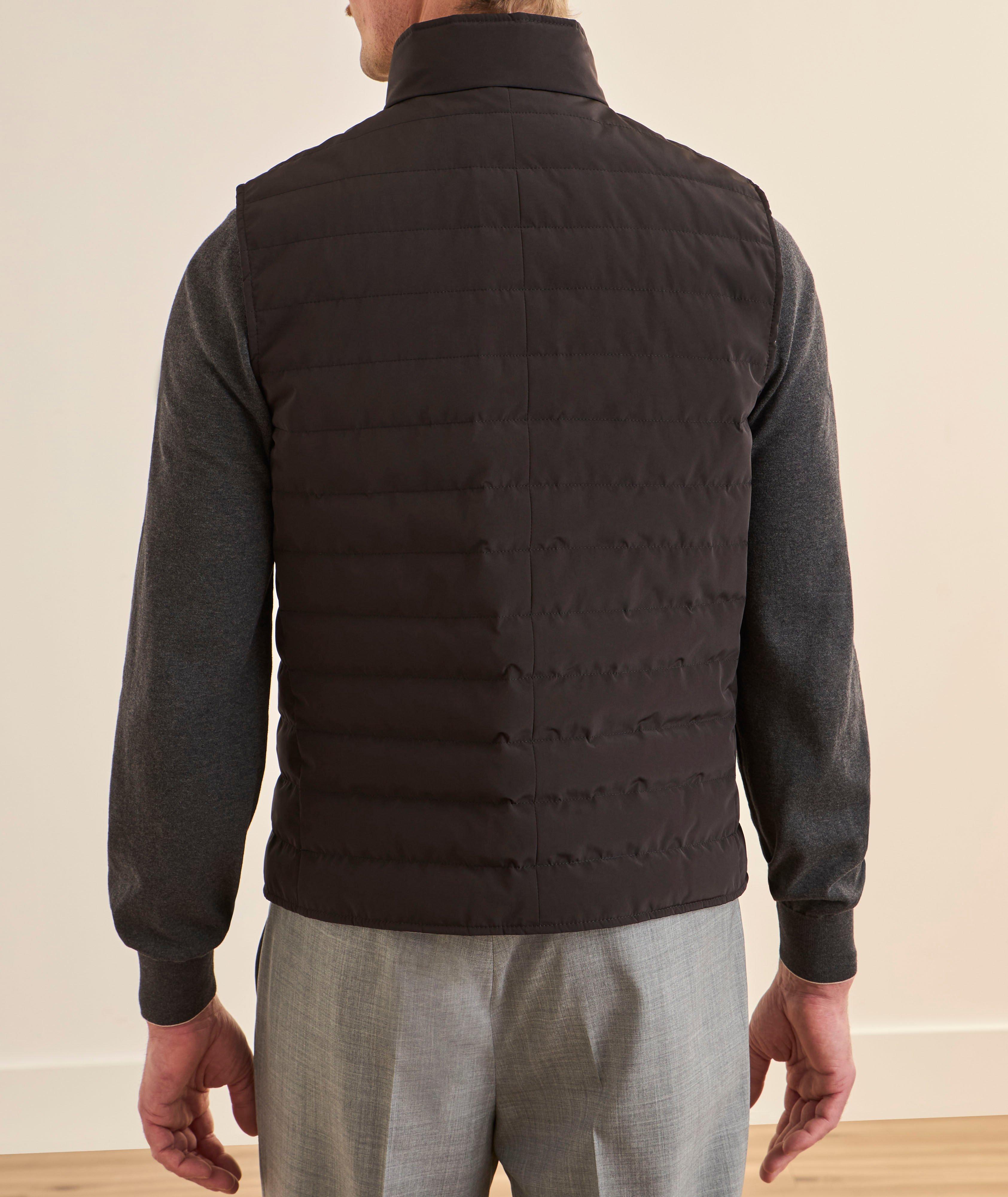 Water-Resistant Quilted Down Vest image 2